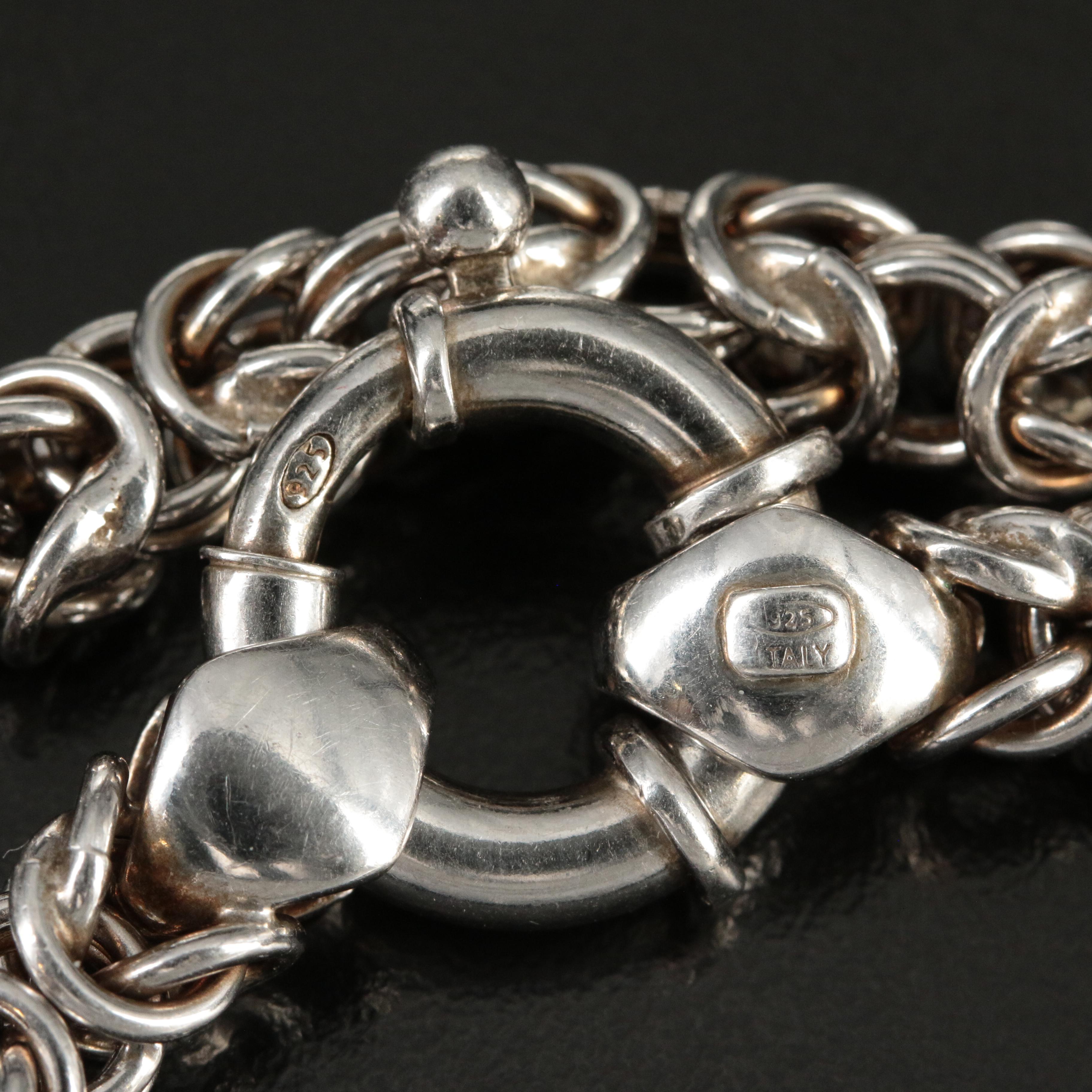 Italian Sterling Byzantine Chain
