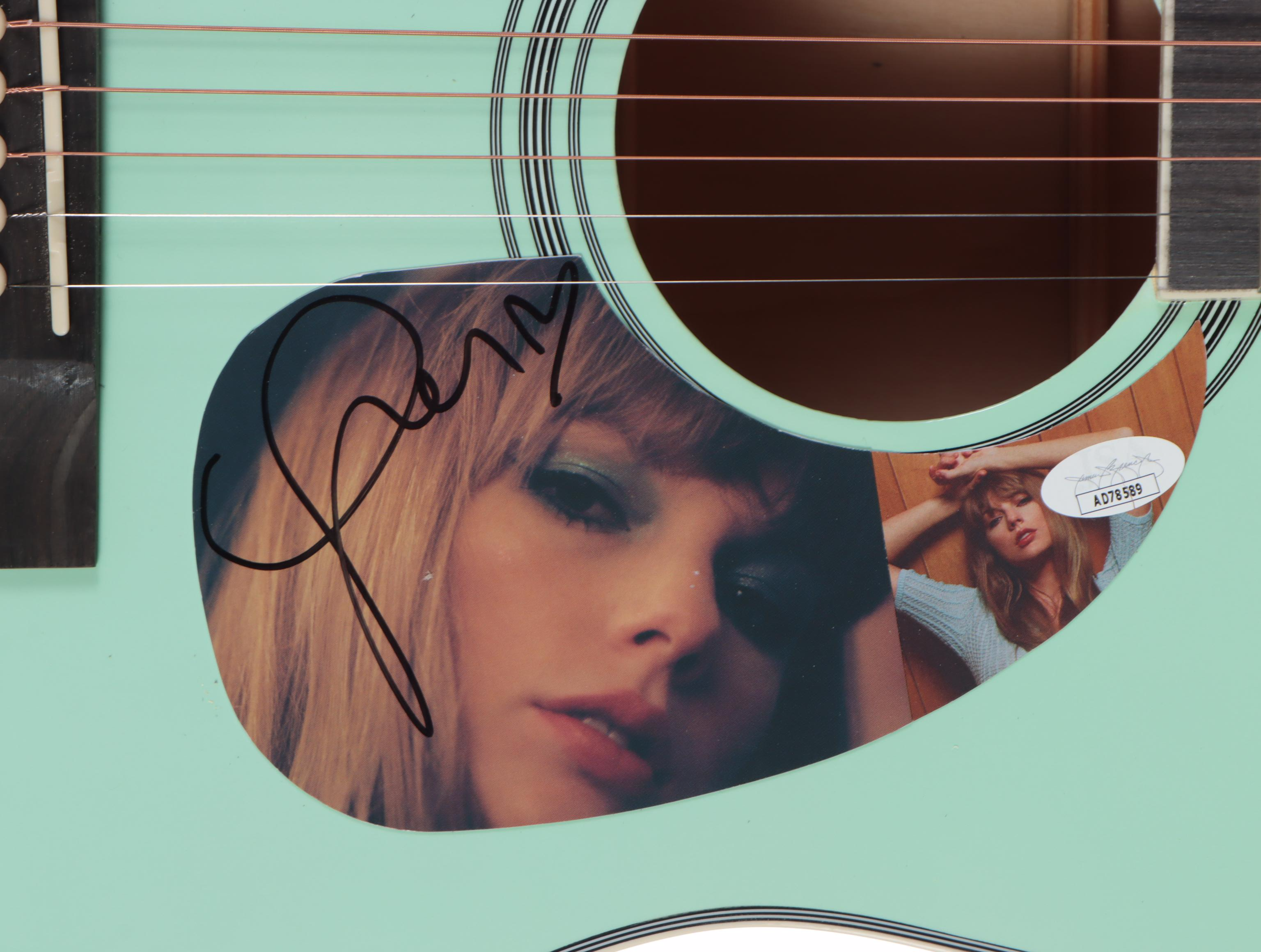 Taylor Swift Decal-Signed BCP Acoustic Guitar