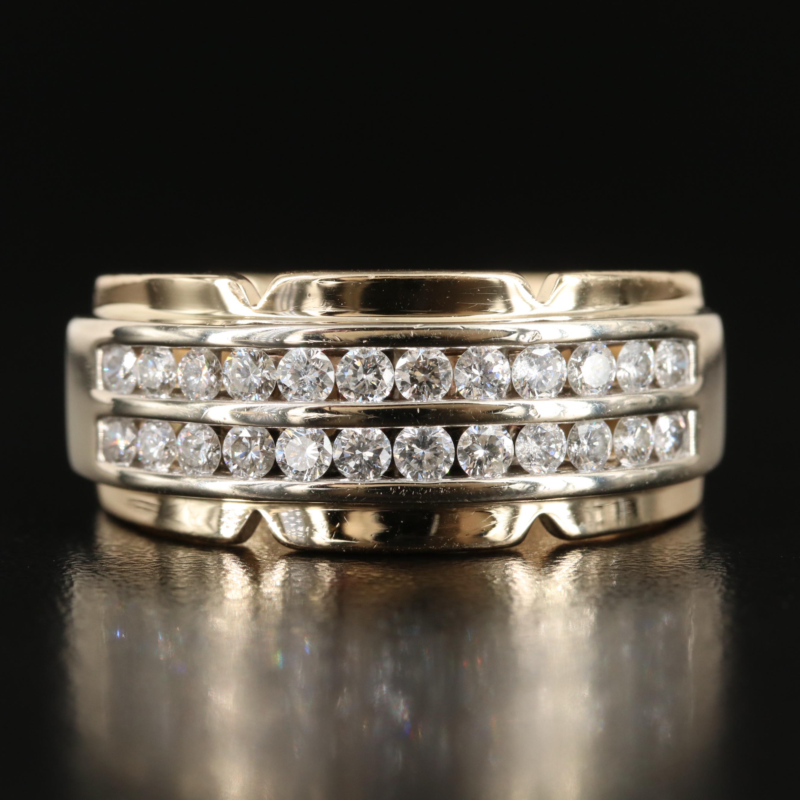 14K 0.99 CTW Diamond Ring