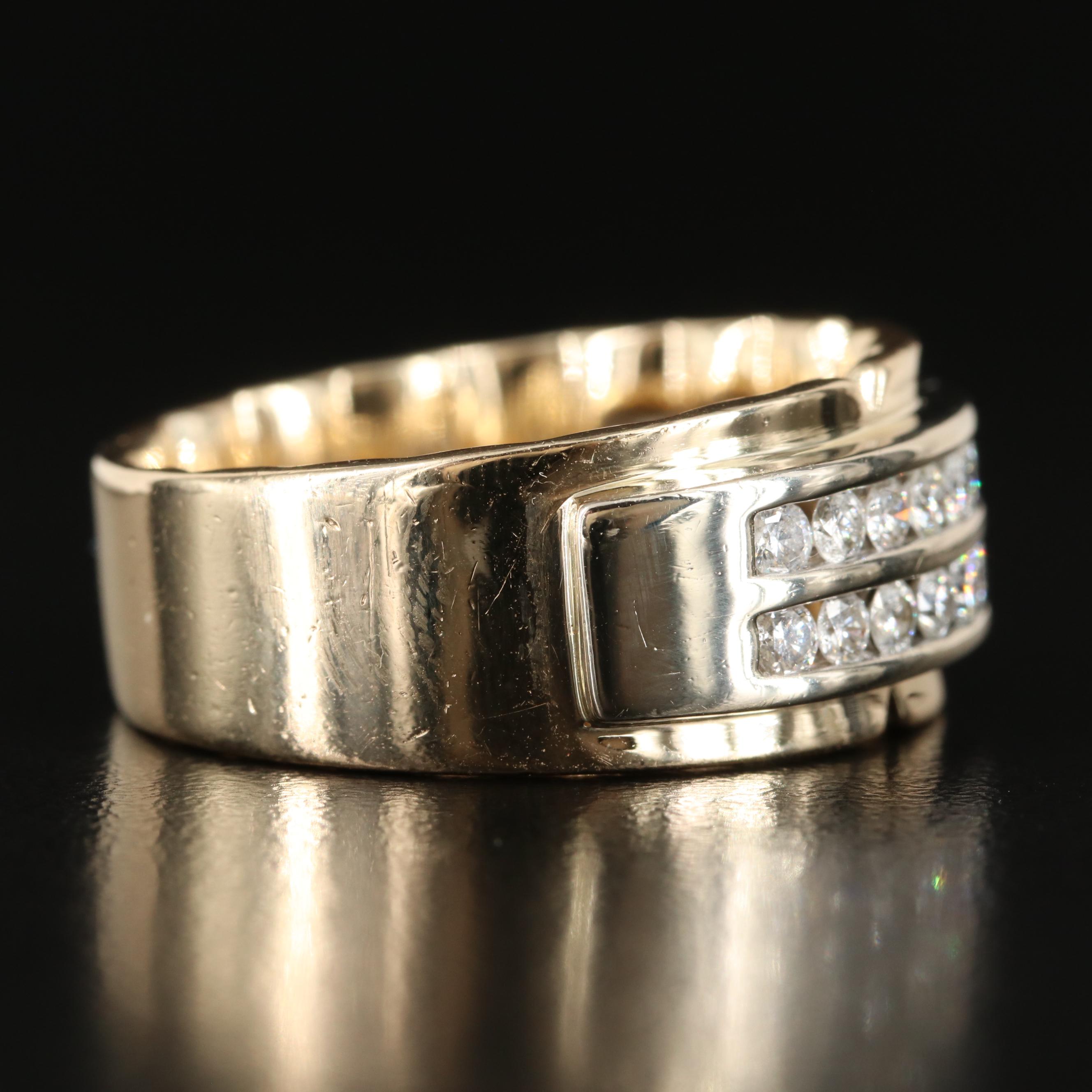 14K 0.99 CTW Diamond Ring