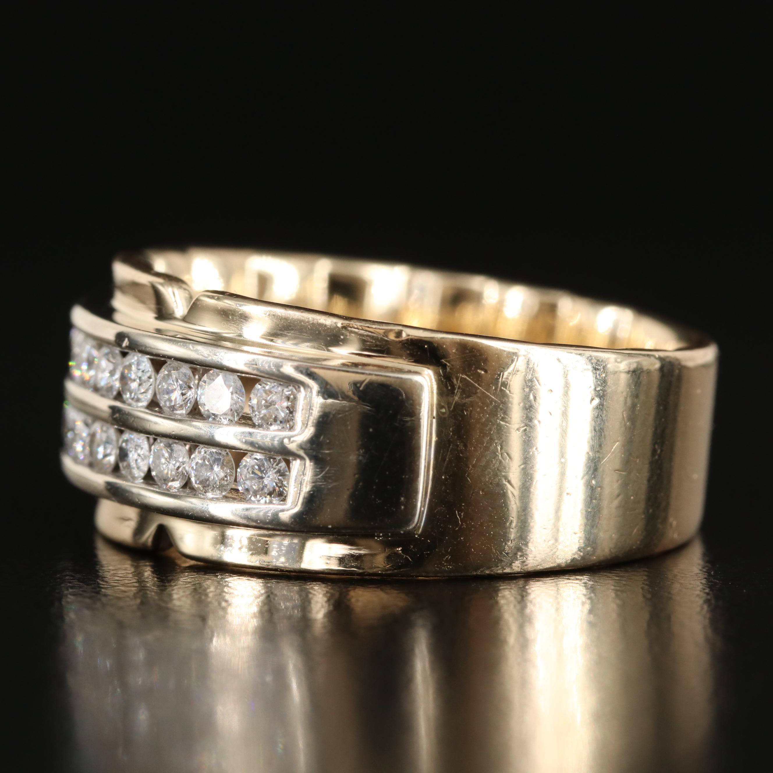 14K 0.99 CTW Diamond Ring