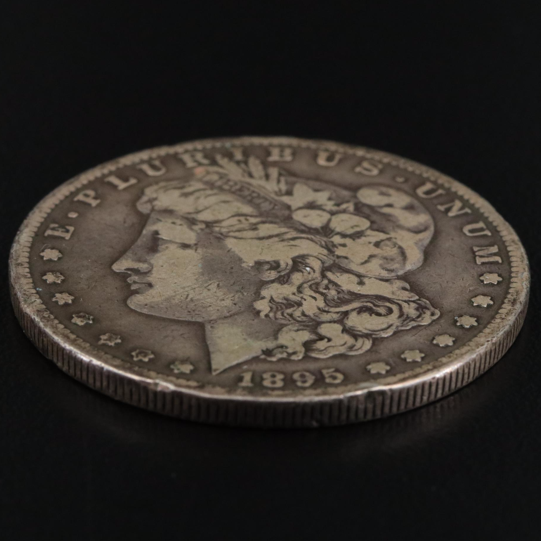 Key Date Low Mintage 1895-S Morgan Silver Dollar