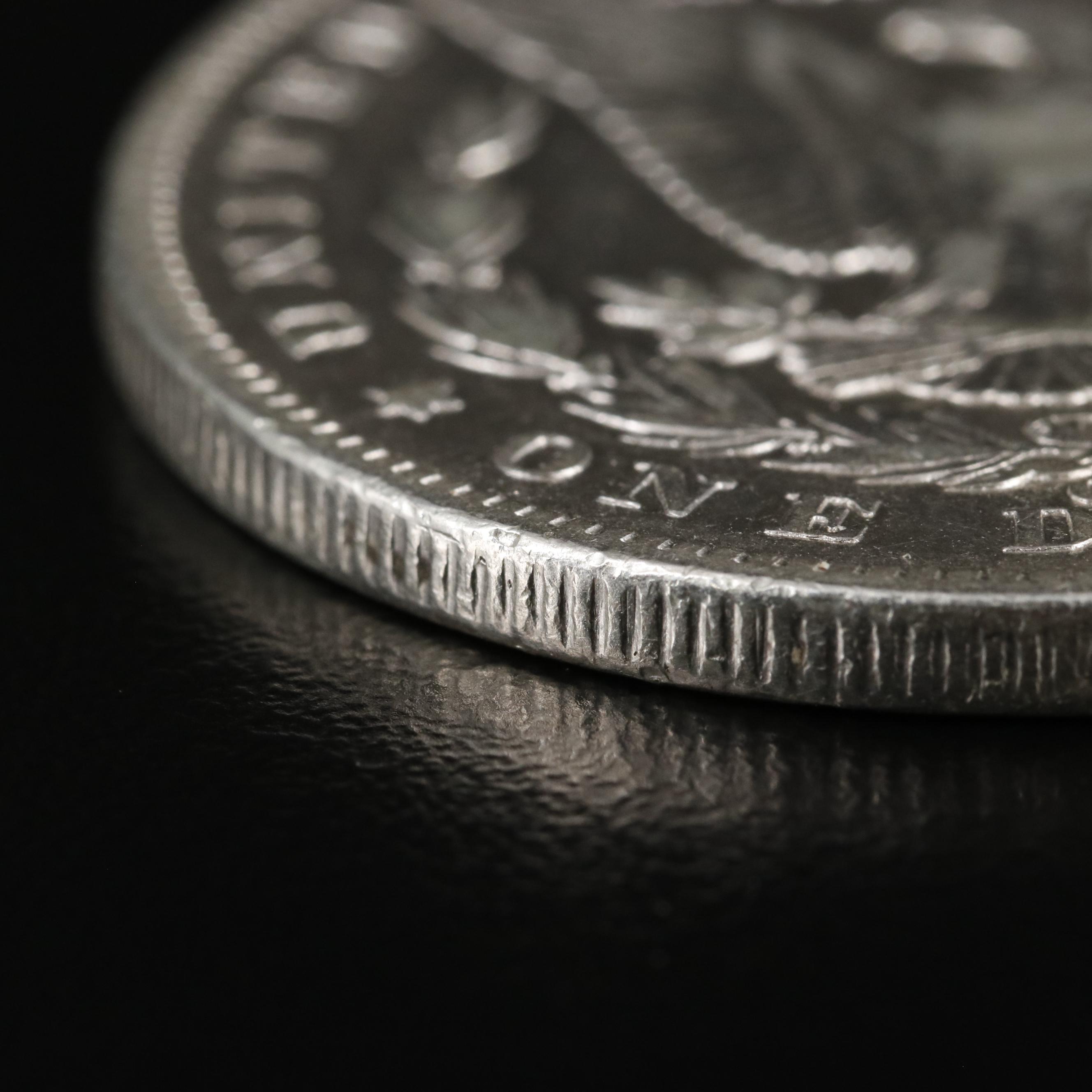 1890-CC Morgan Silver Dollar