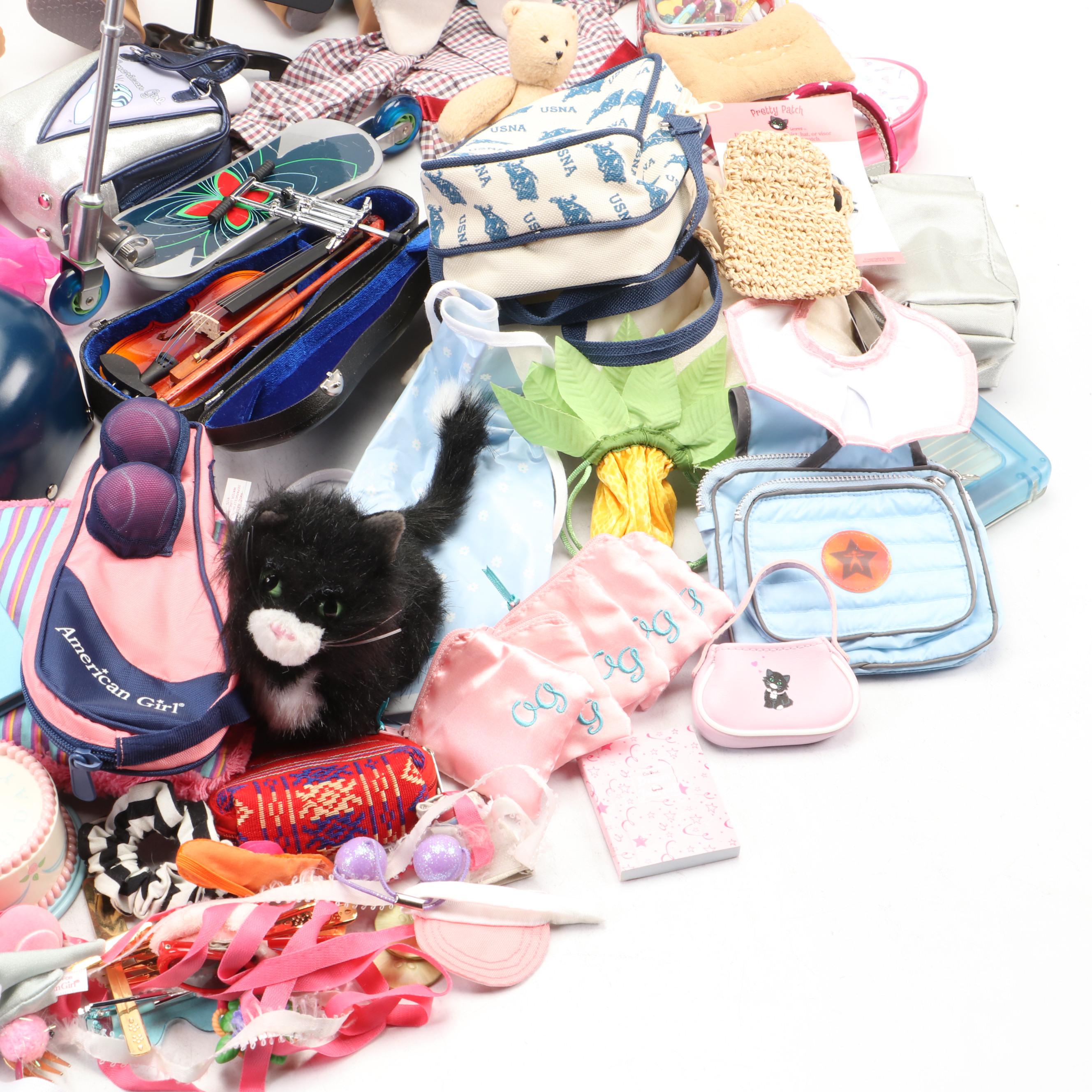 American Girl "Samantha Parkington" with More Dolls, Clothes and Accessories