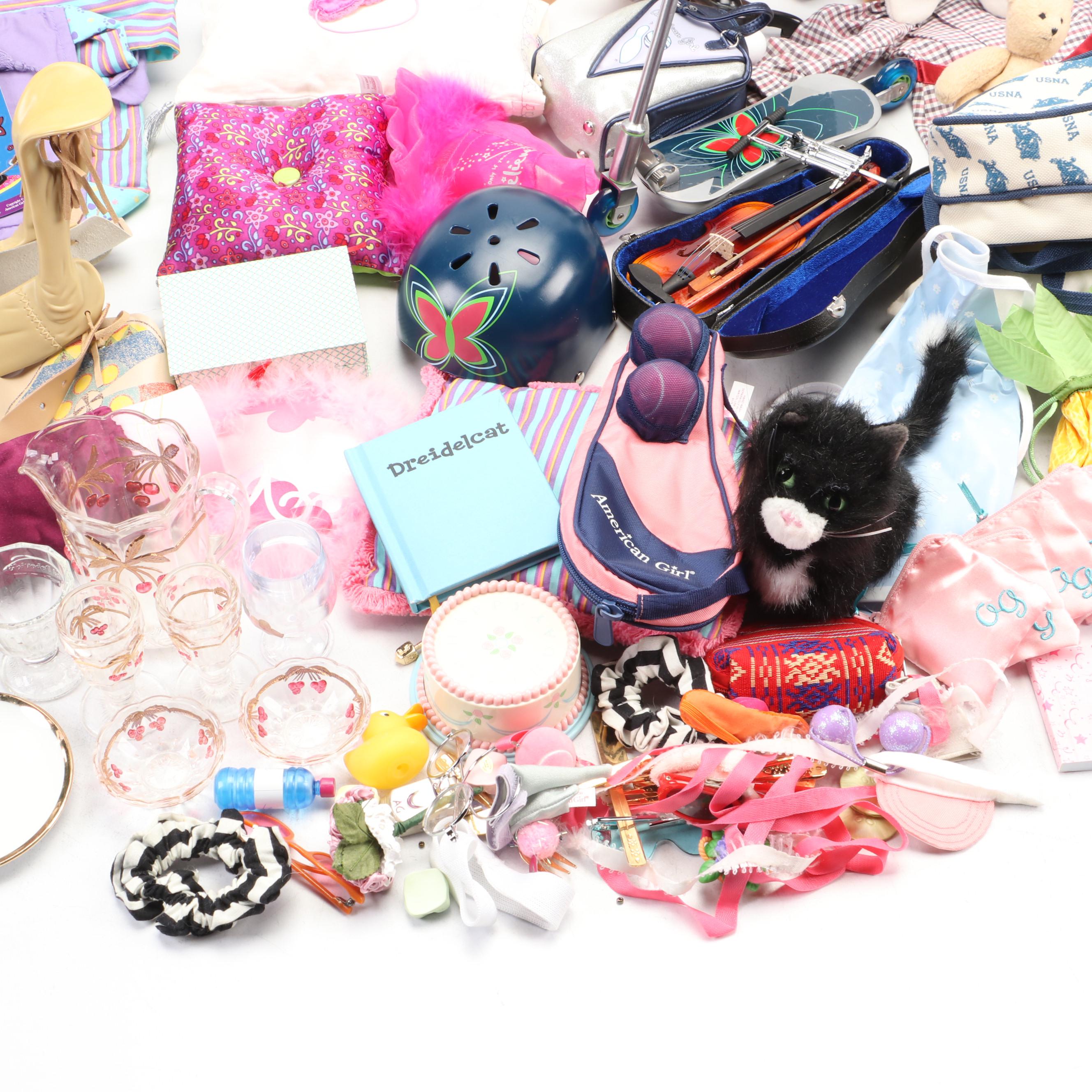 American Girl "Samantha Parkington" with More Dolls, Clothes and Accessories