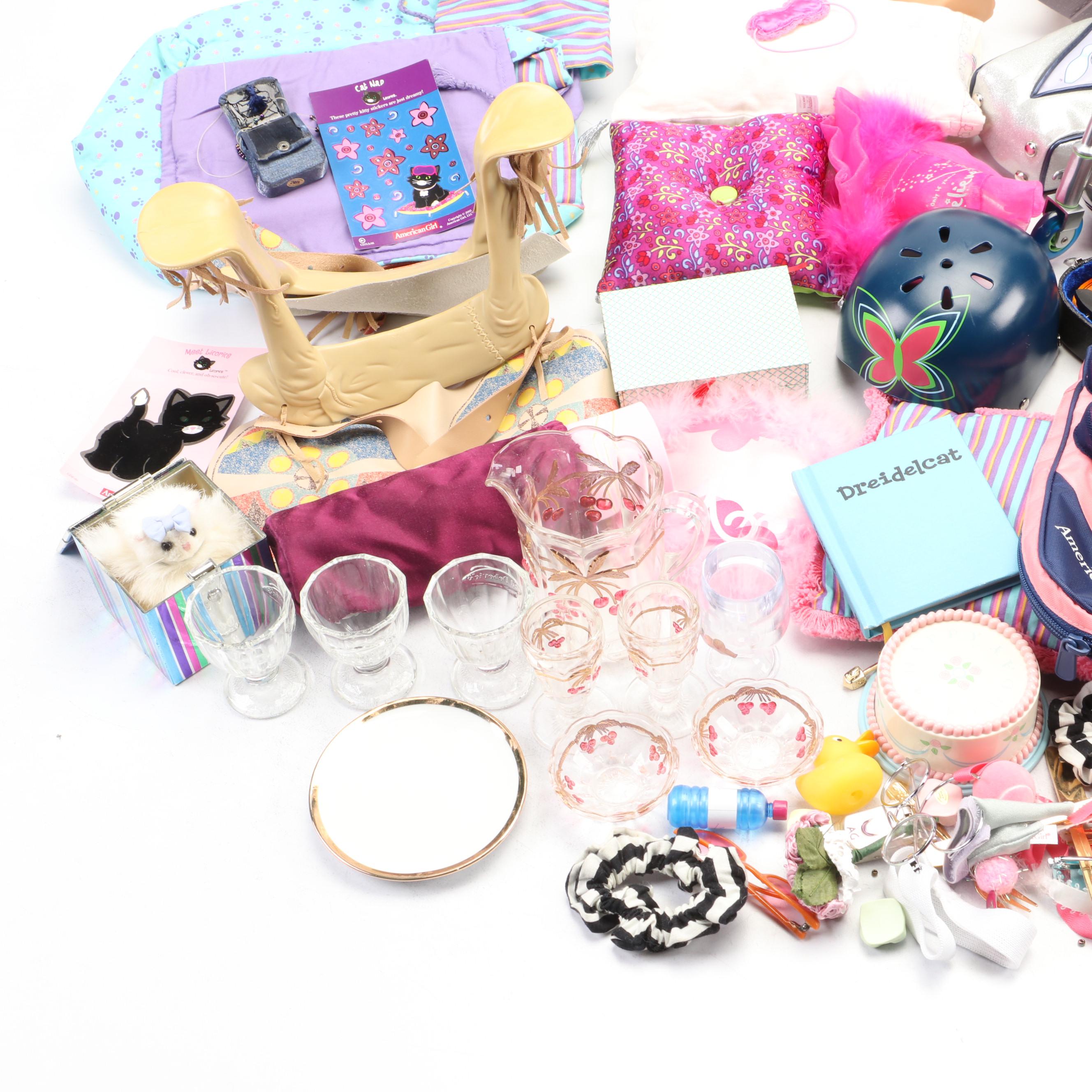 American Girl "Samantha Parkington" with More Dolls, Clothes and Accessories