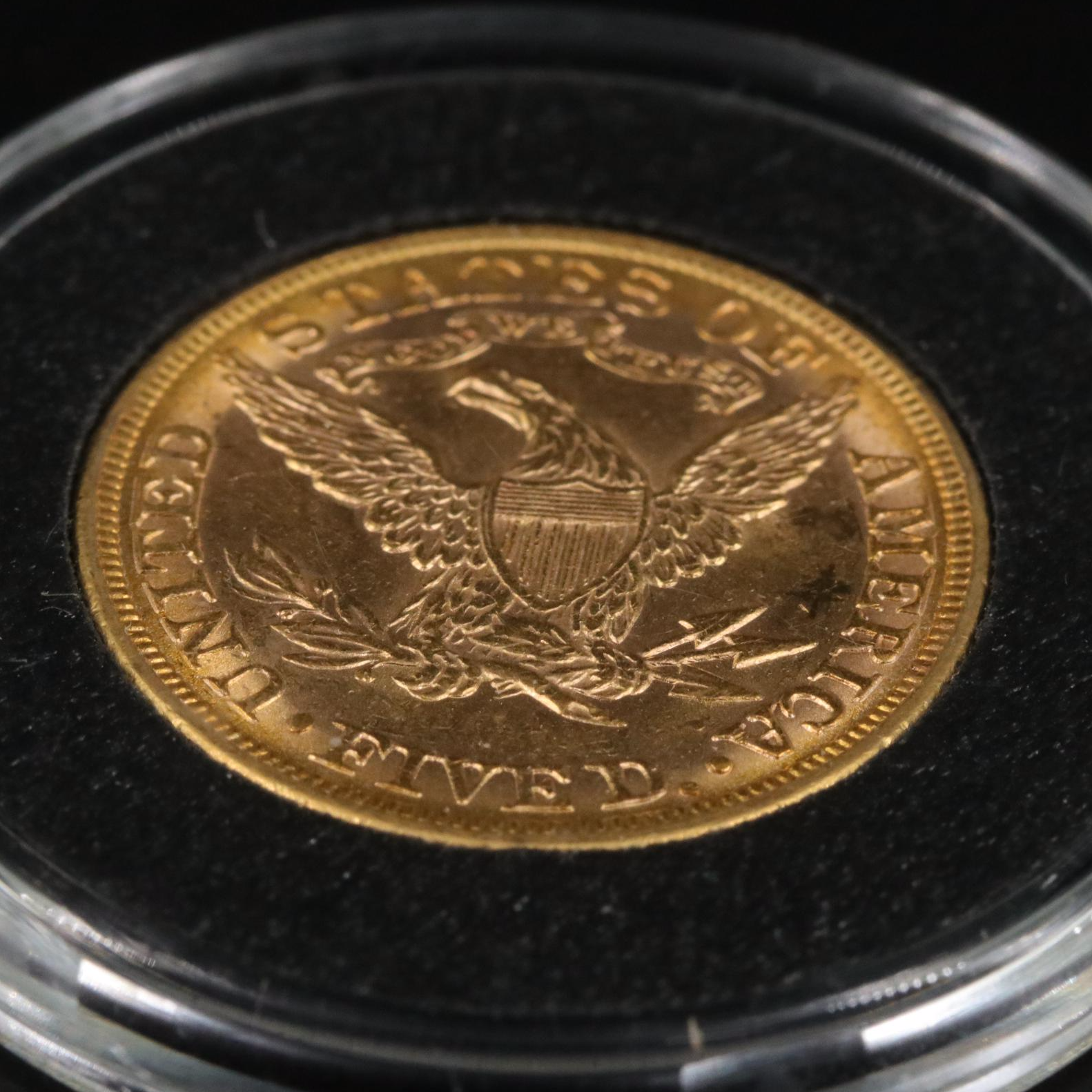 1881 United States Liberty Five Dollar Gold Coin