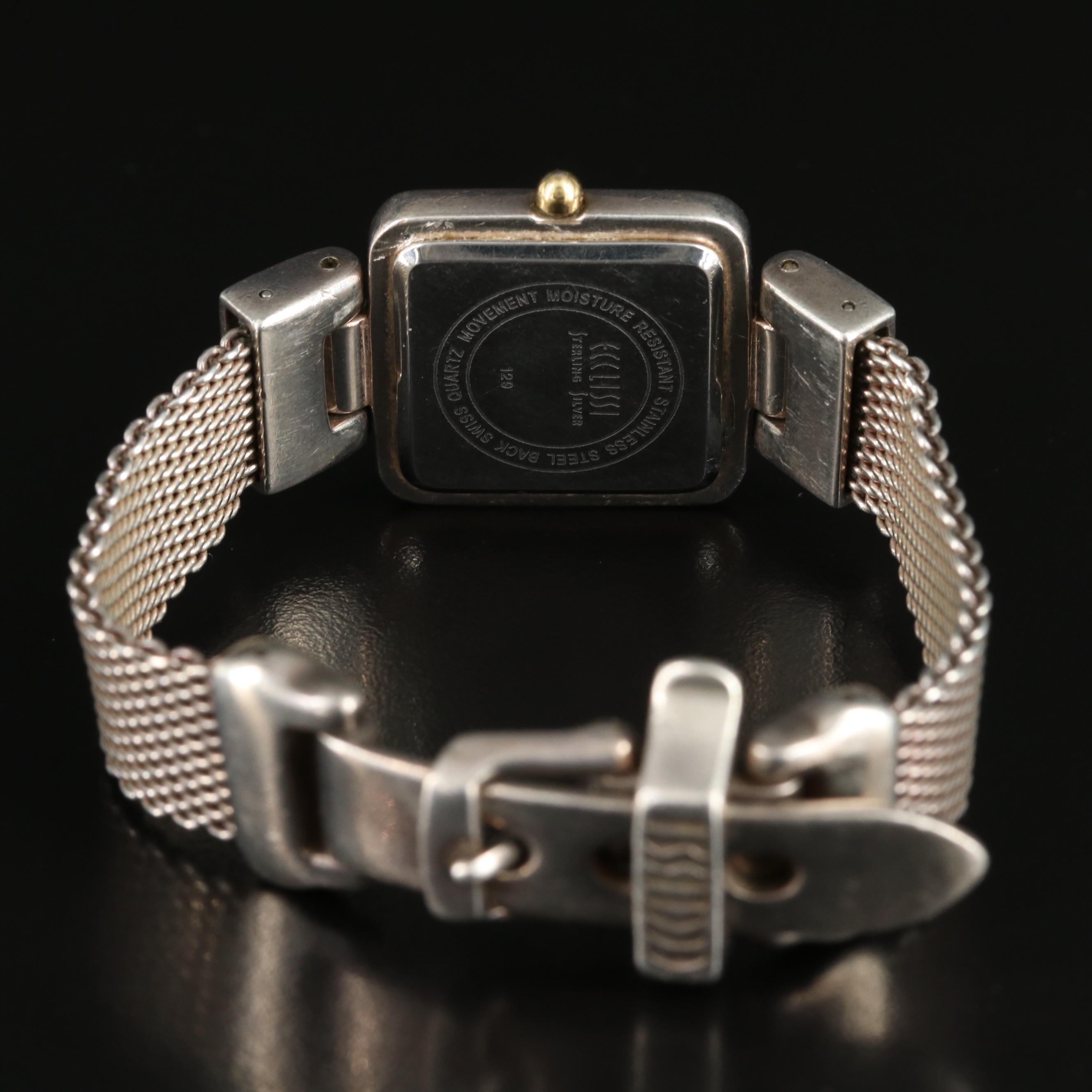 Ecclissi Sterling Silver Quartz Watch