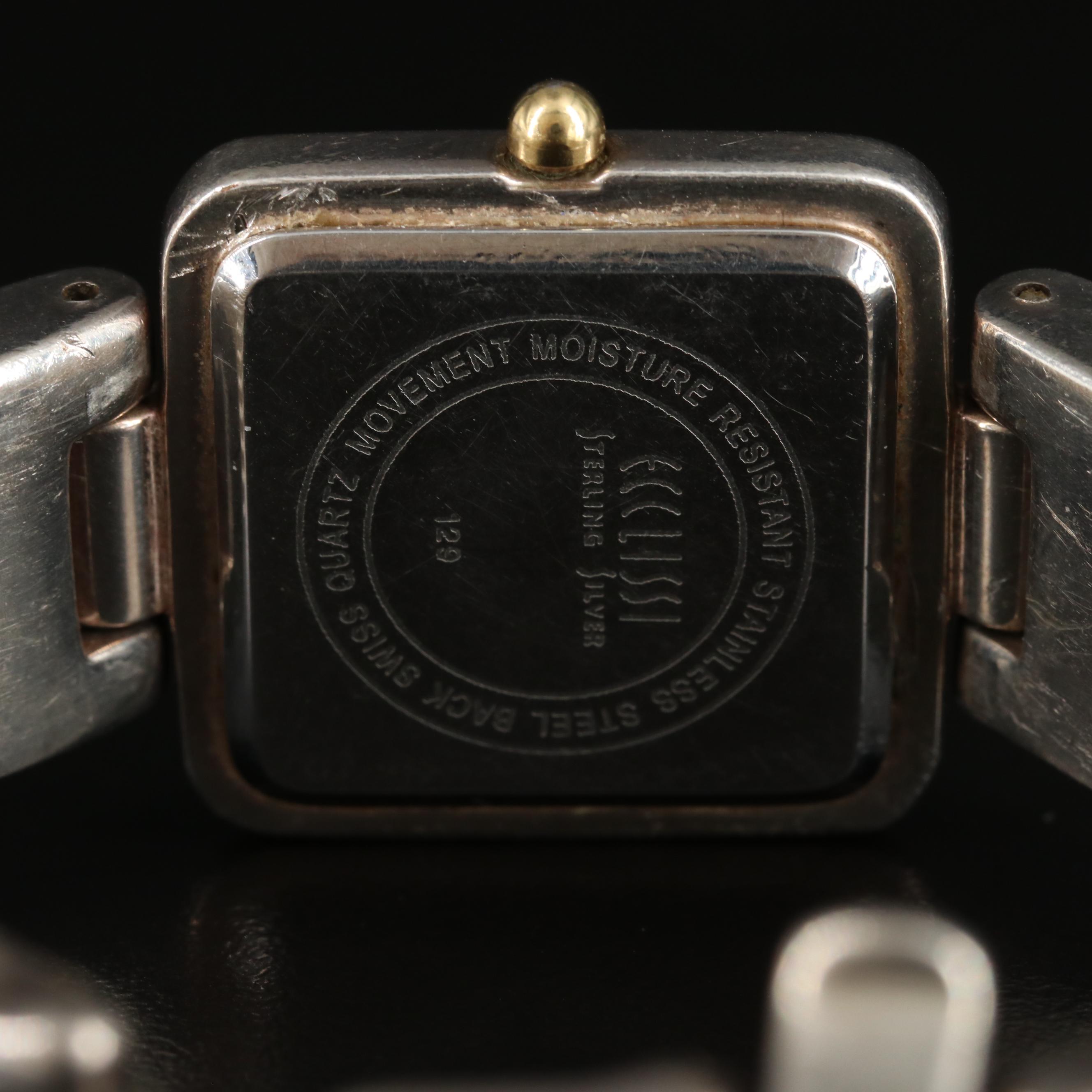 Ecclissi Sterling Silver Quartz Watch