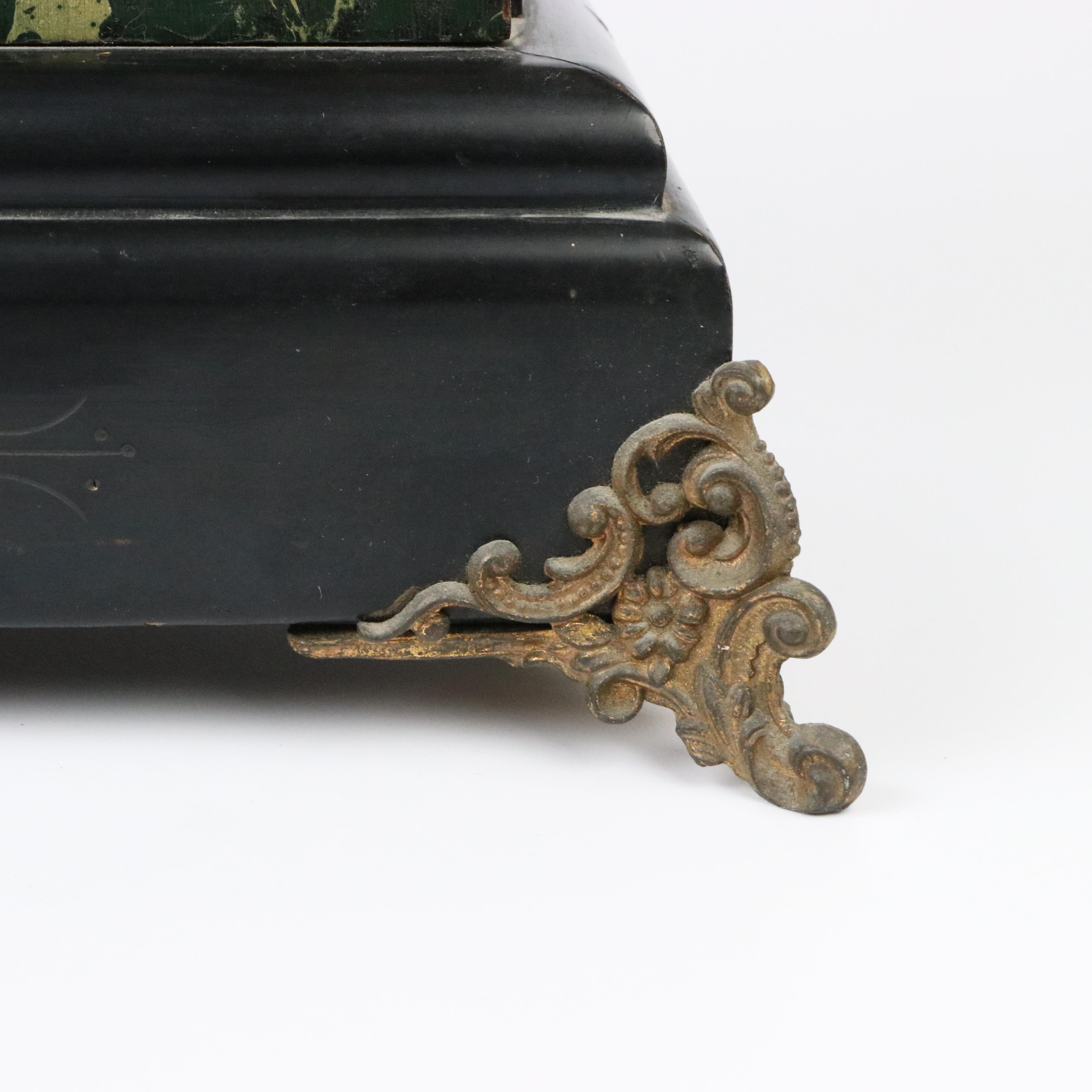 Waterbury Clock Co. Six-Column Mantel Clock