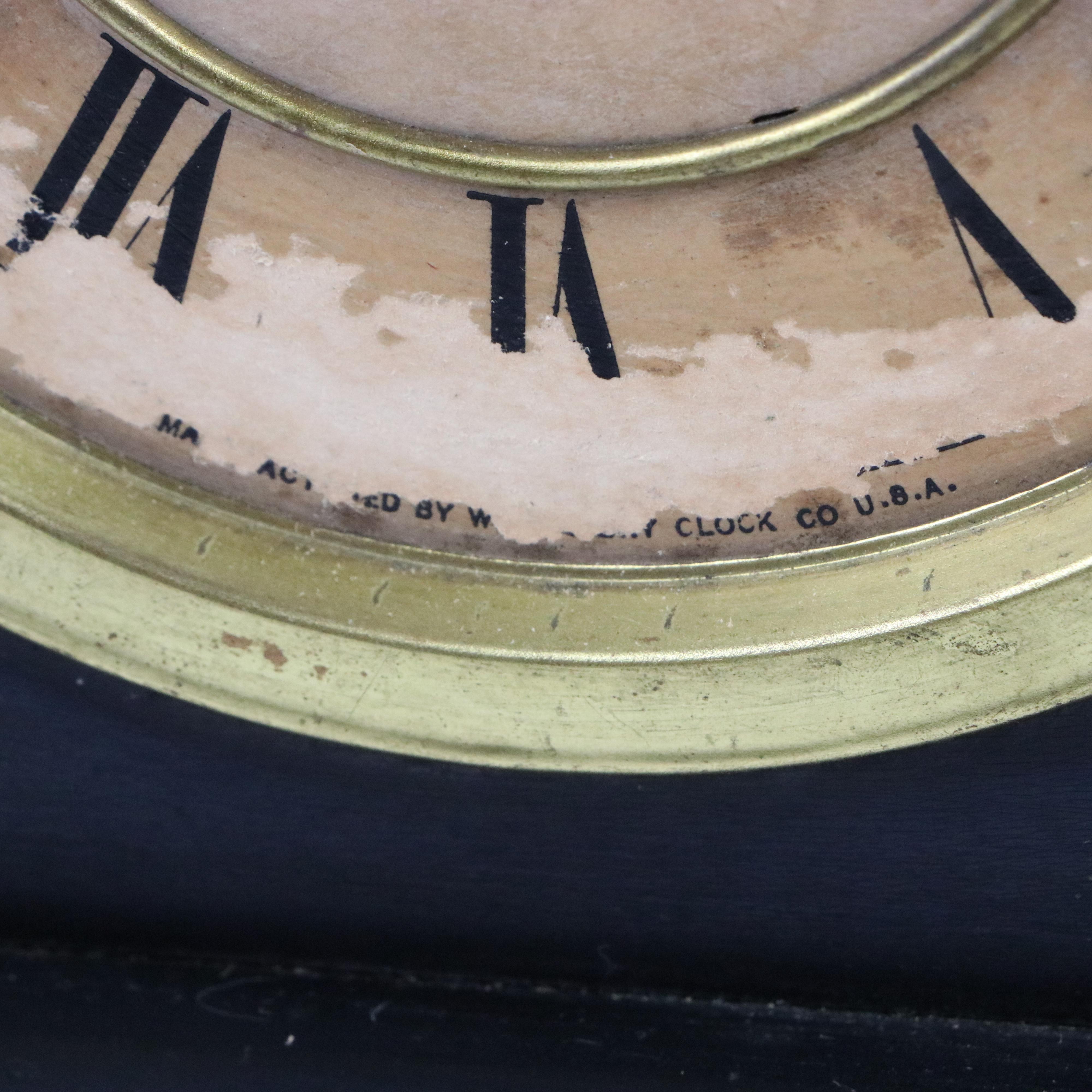 Waterbury Clock Co. Six-Column Mantel Clock