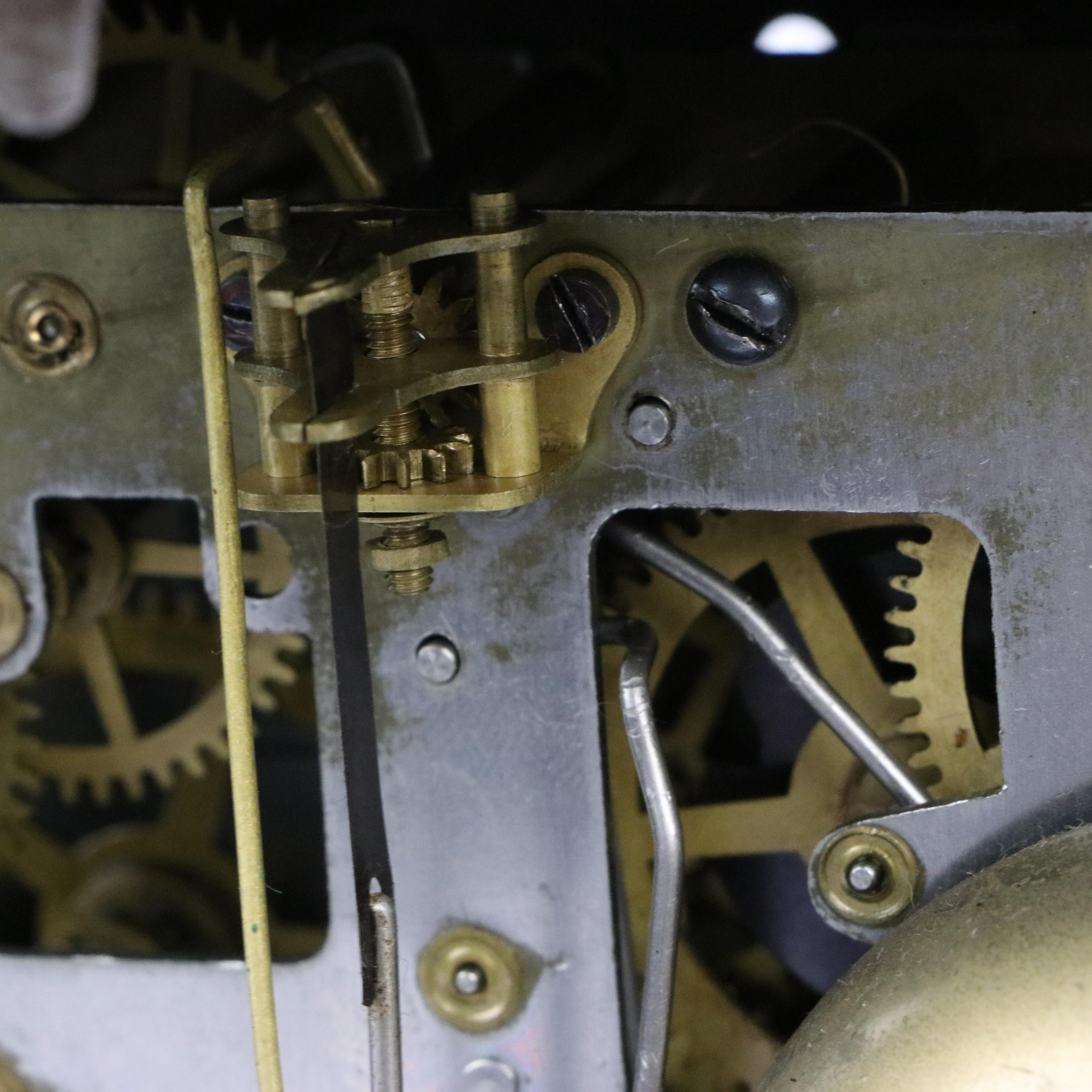 Waterbury Clock Co. Six-Column Mantel Clock