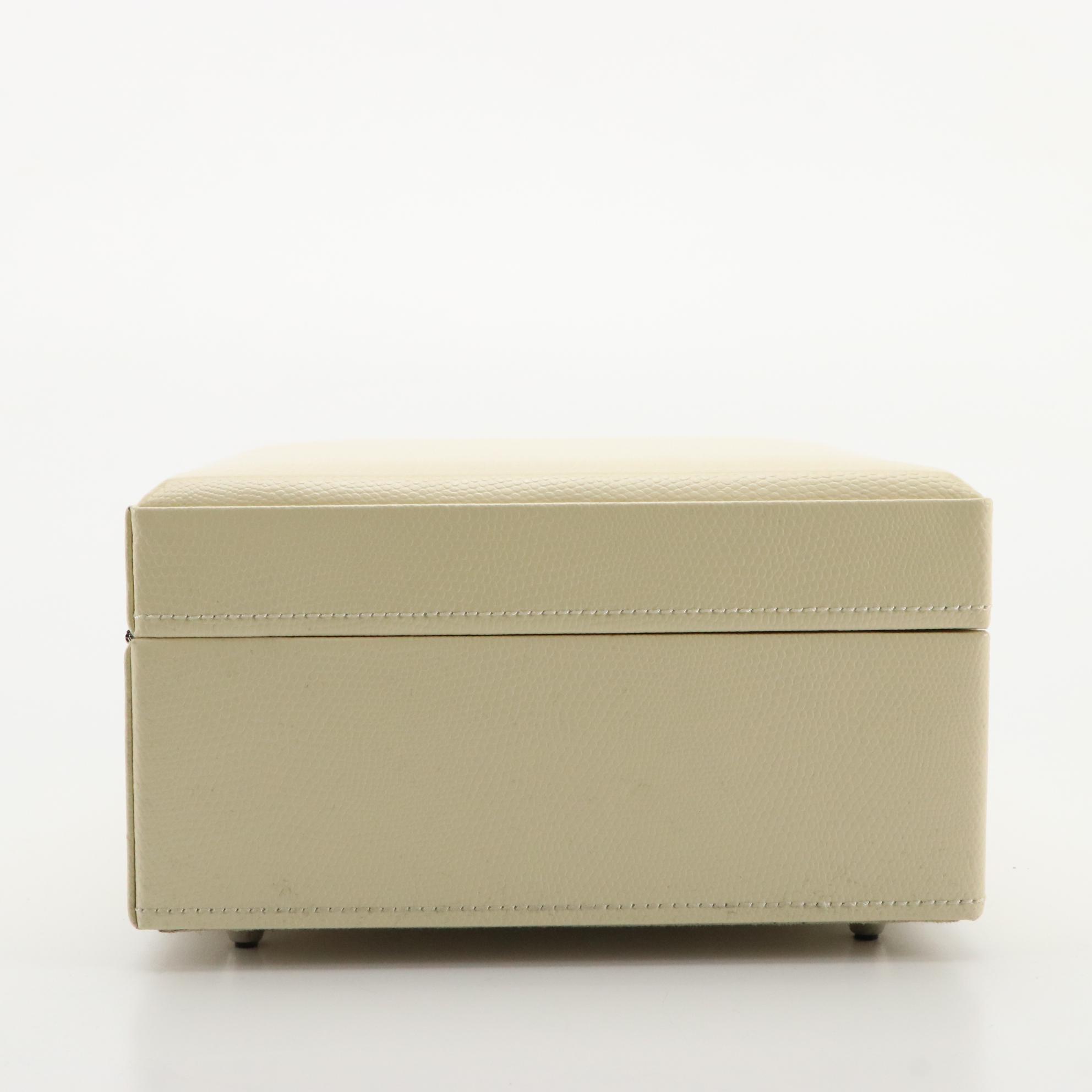 Wolf Leather Jewelry Organizer Case, New in Box