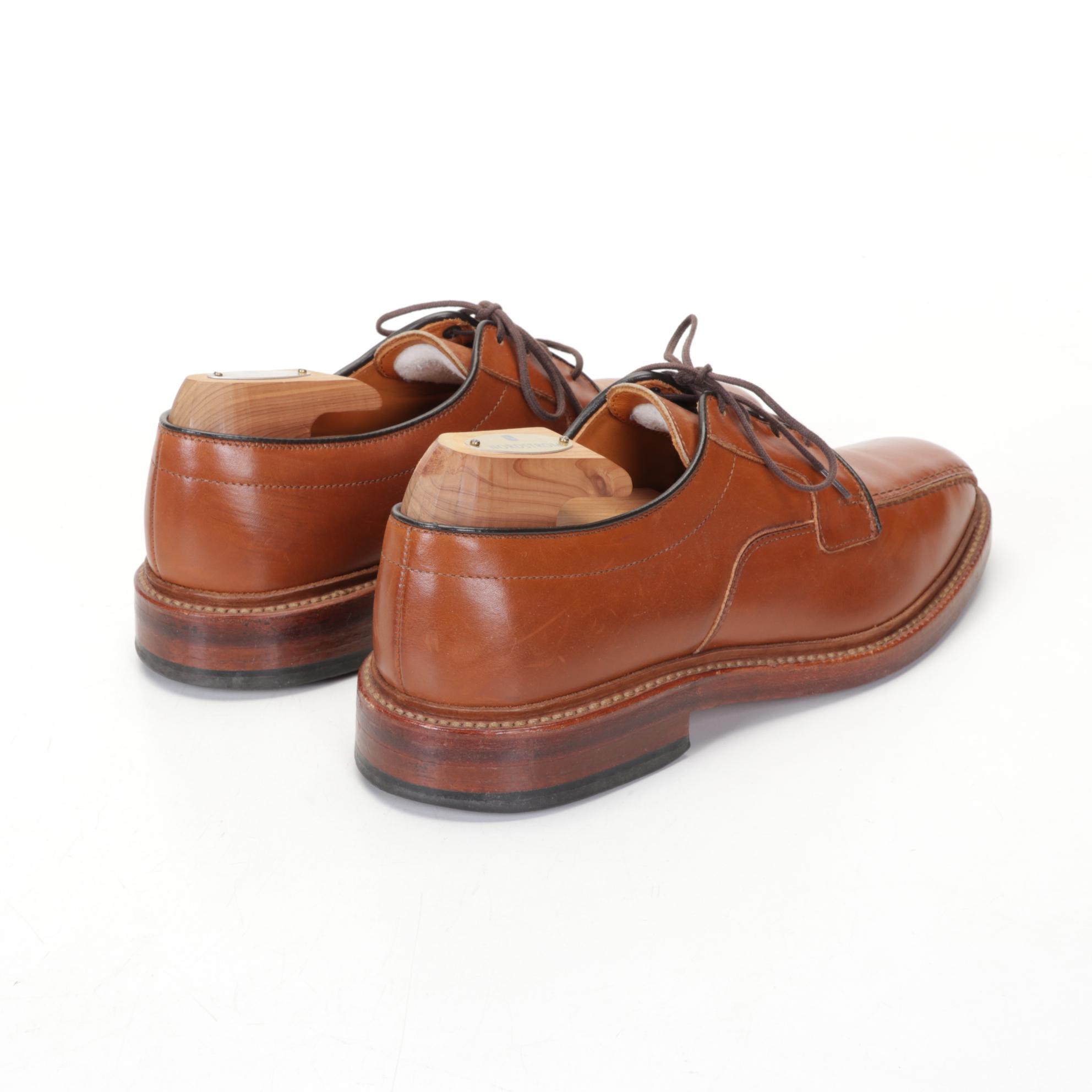 Four Pairs of Johnston and Murphy Men's Leather Shoes