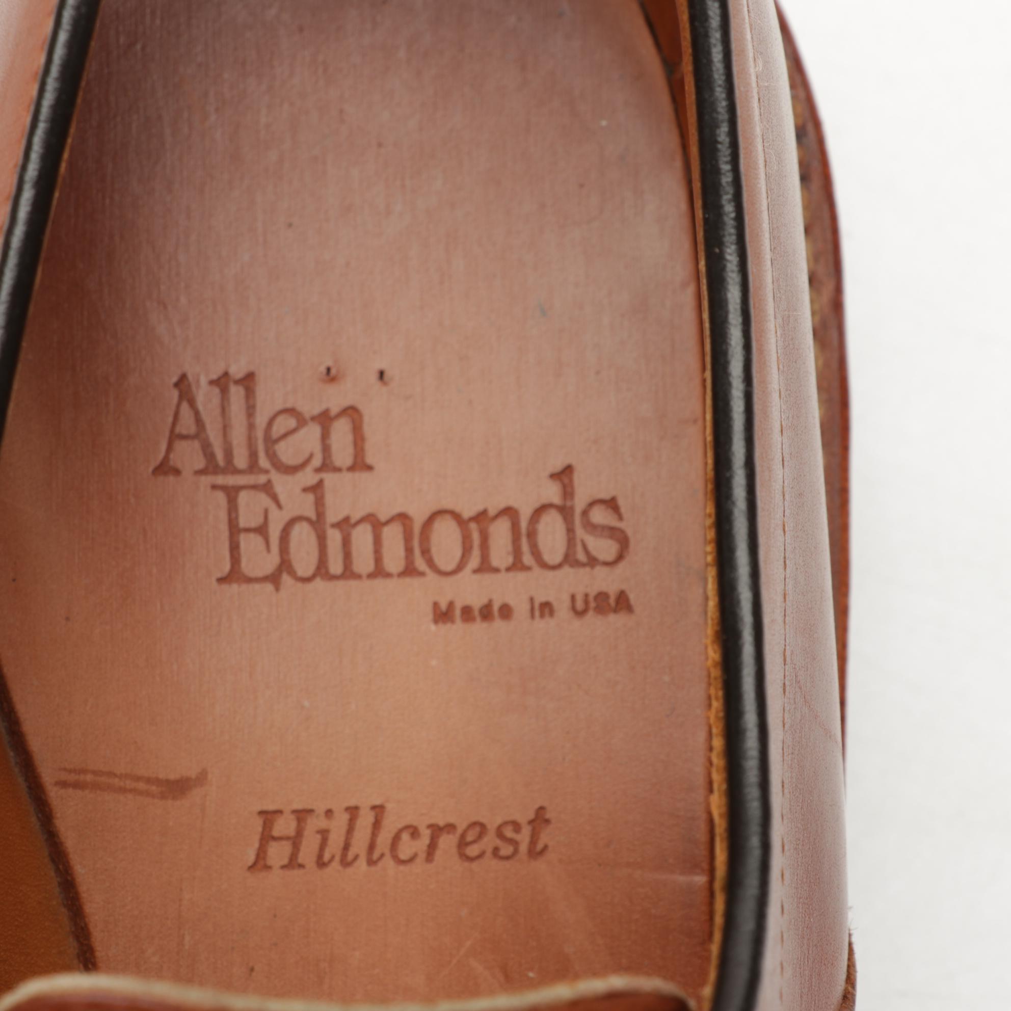 Four Pairs of Johnston and Murphy Men's Leather Shoes