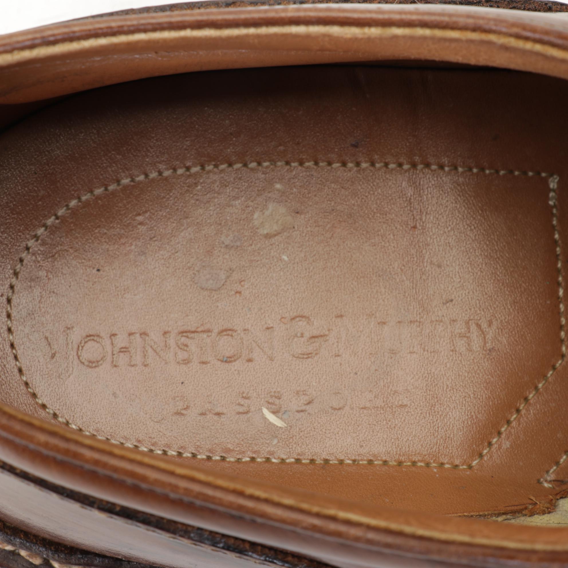 Four Pairs of Johnston and Murphy Men's Leather Shoes