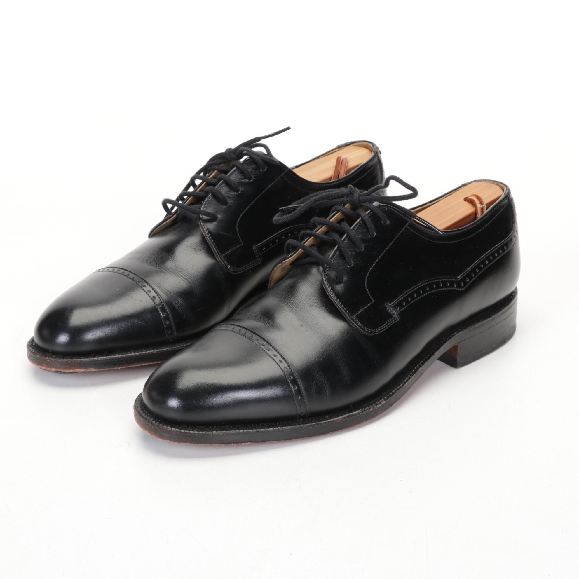 Four Pairs of Johnston and Murphy Men's Leather Shoes