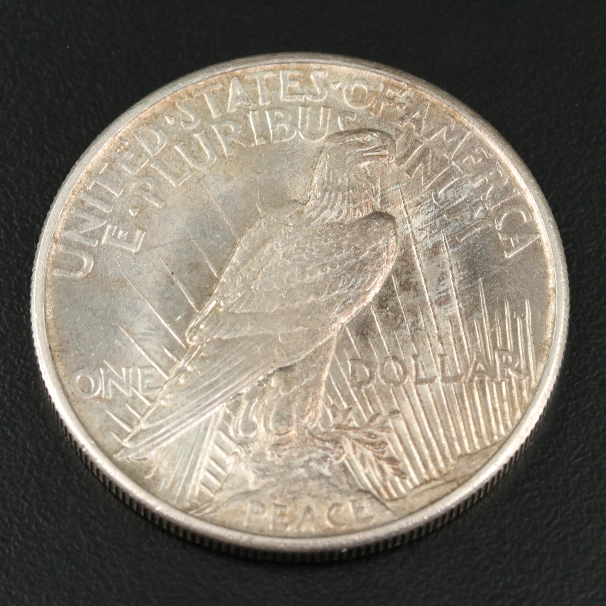 Key Date 1921 High Relief Peace Silver Dollar