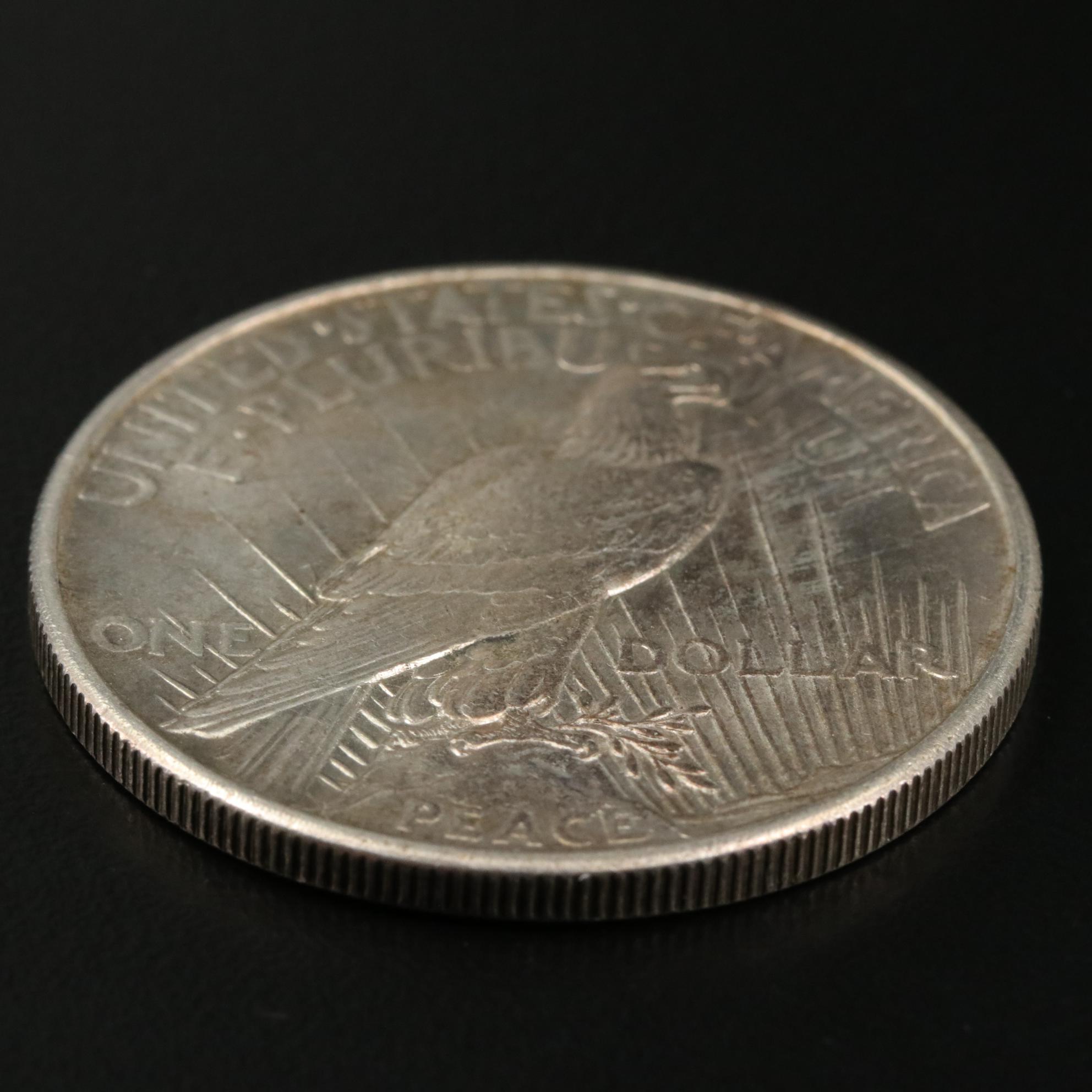 Key Date 1921 High Relief Peace Silver Dollar