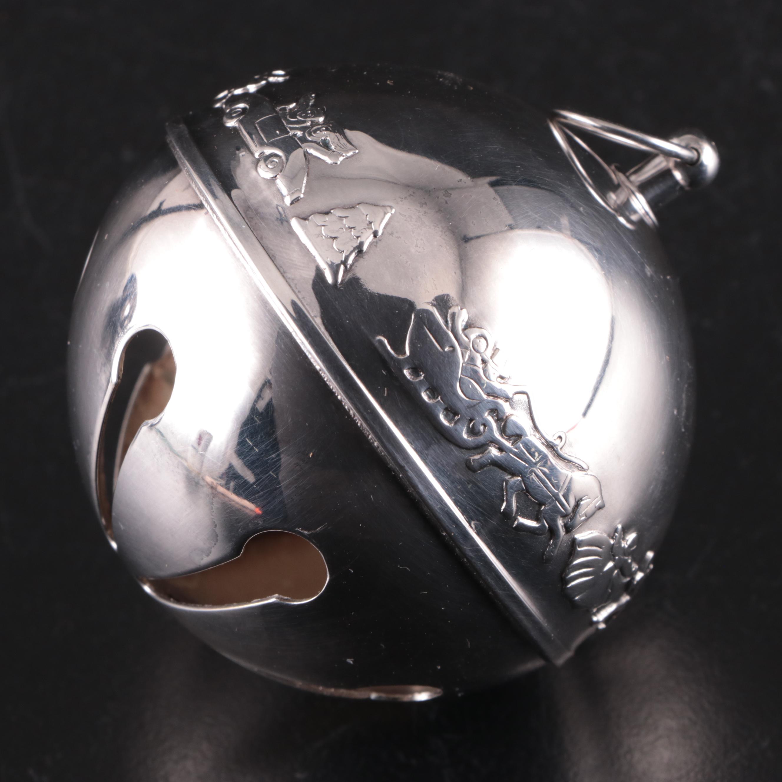 Wallace Silverplate Ornament Annual Christmas Bells