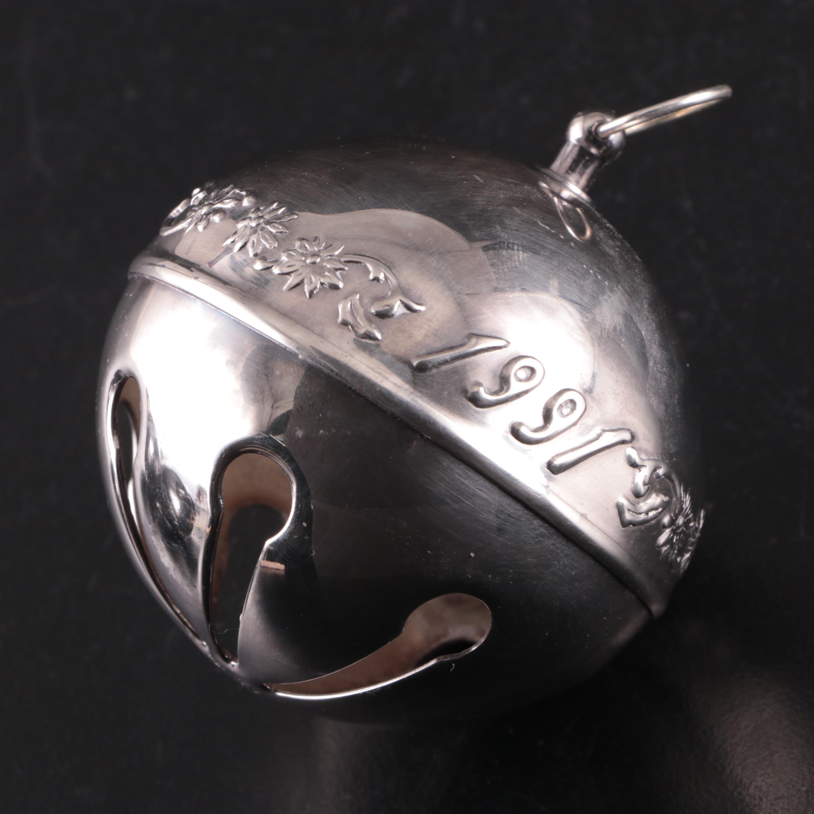 Wallace Silverplate Ornament Annual Christmas Bells