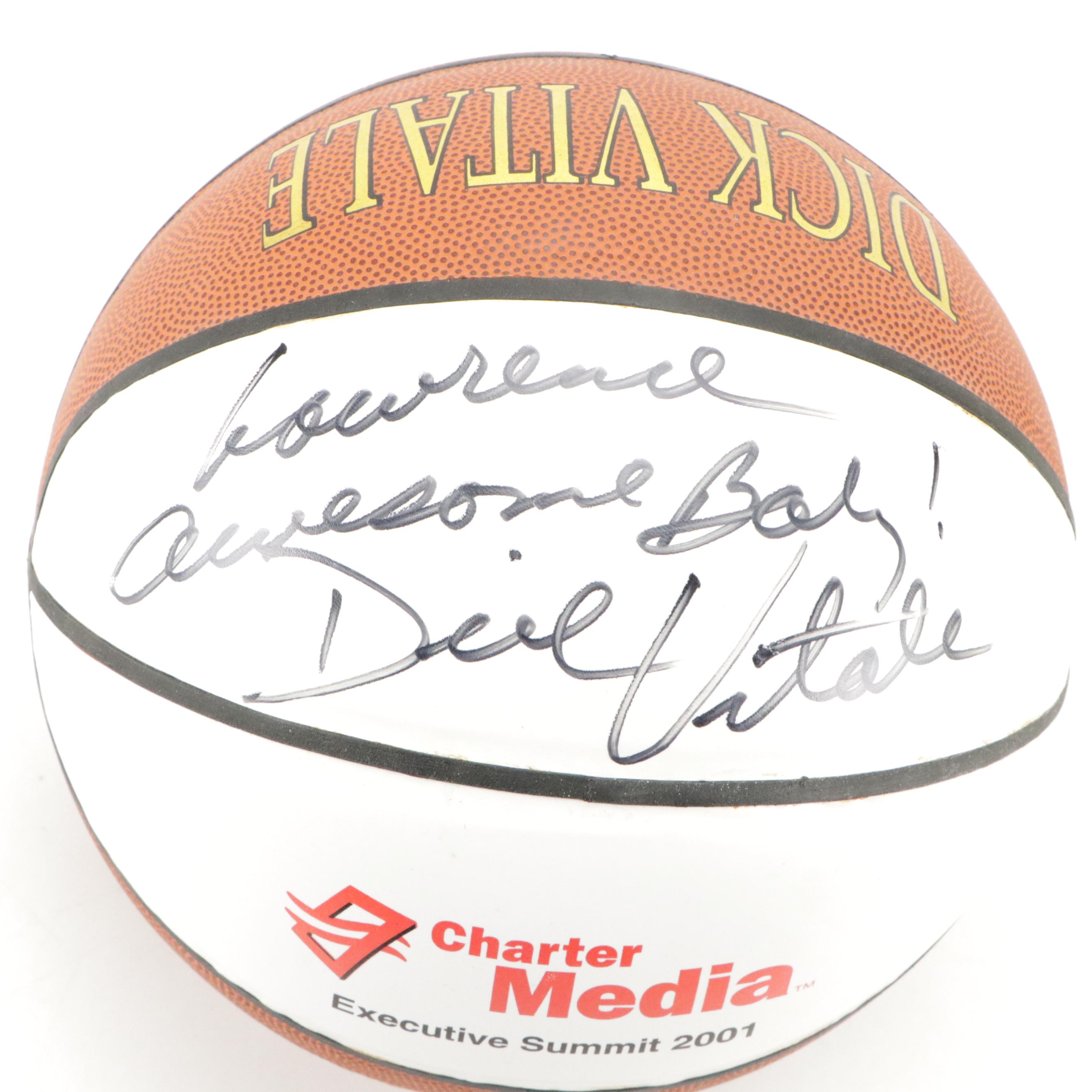 Dick Vitale Signed Anaconda Sports Basketball EBTH