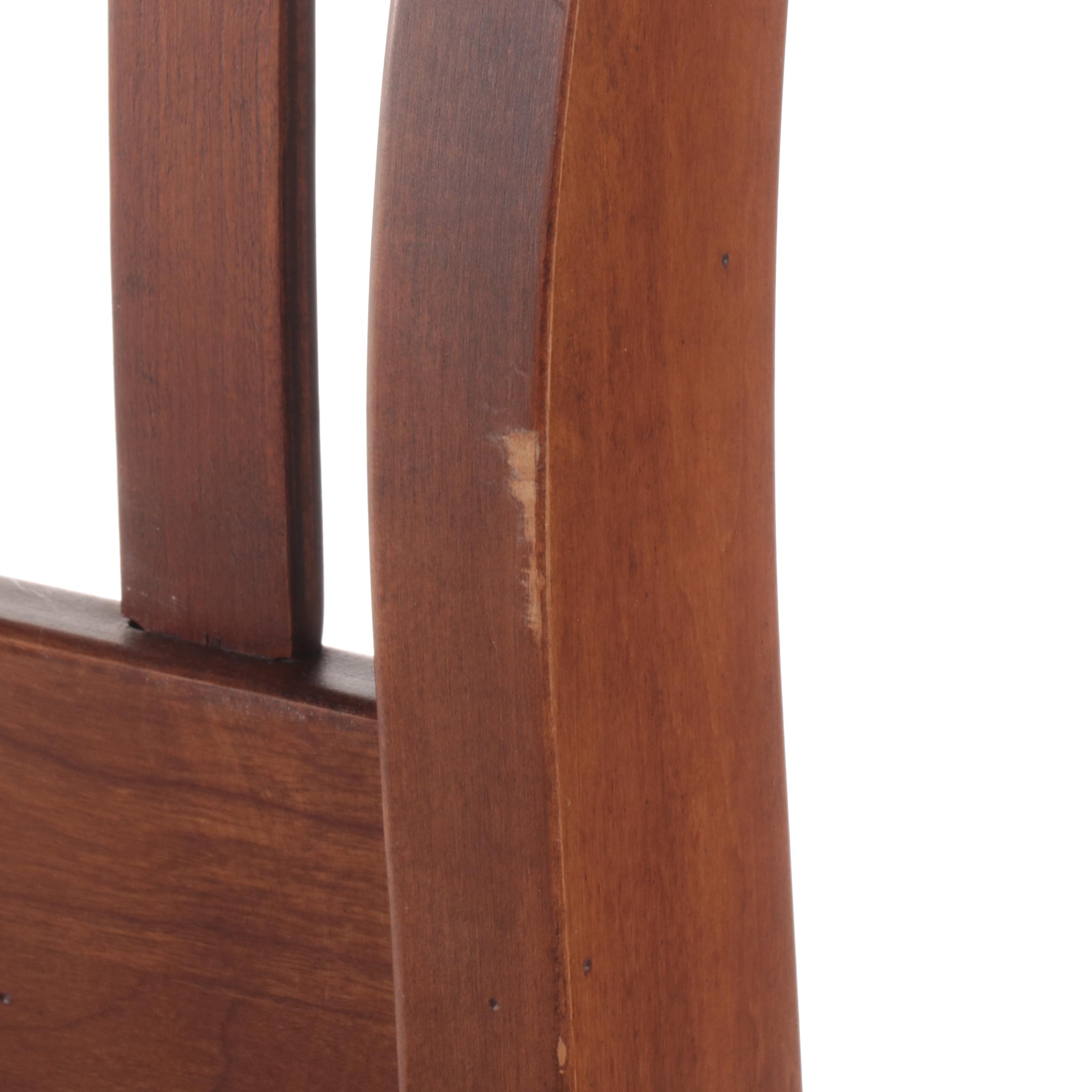 Mission Style Sleigh Bed Frame