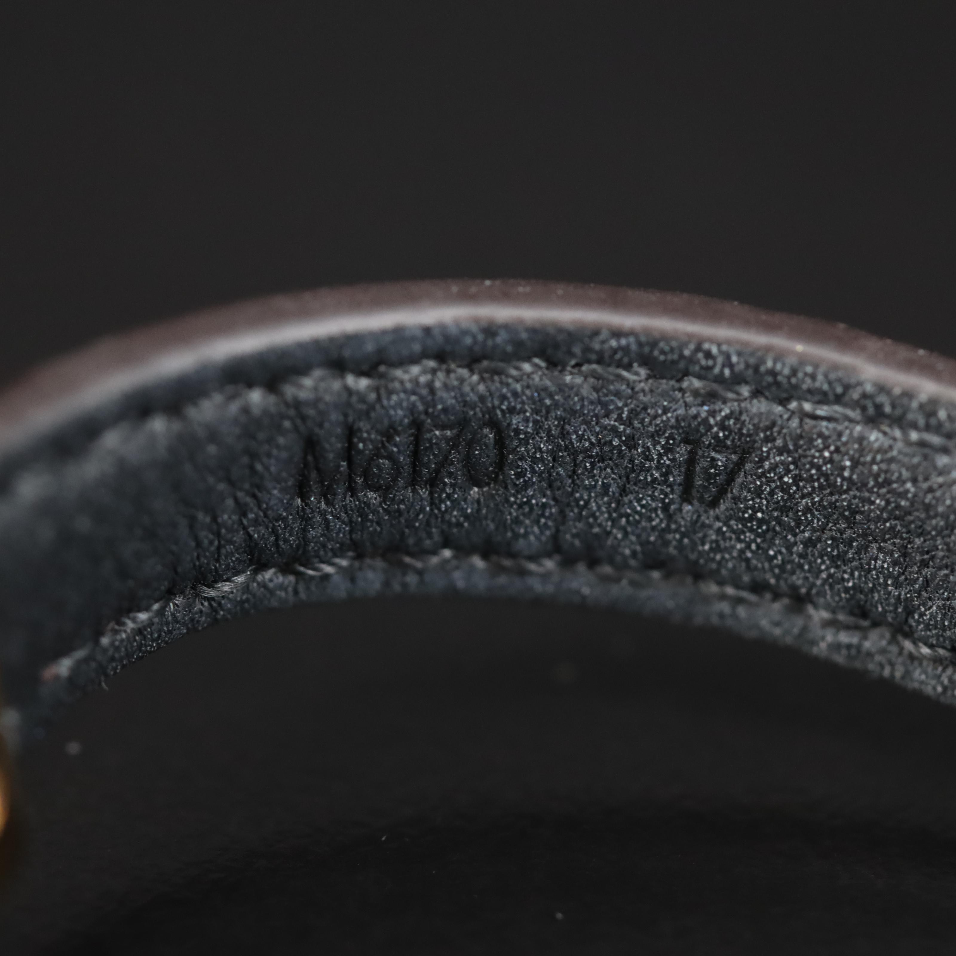 Louis Vuitton Monogram Coated Canvas Bracelet