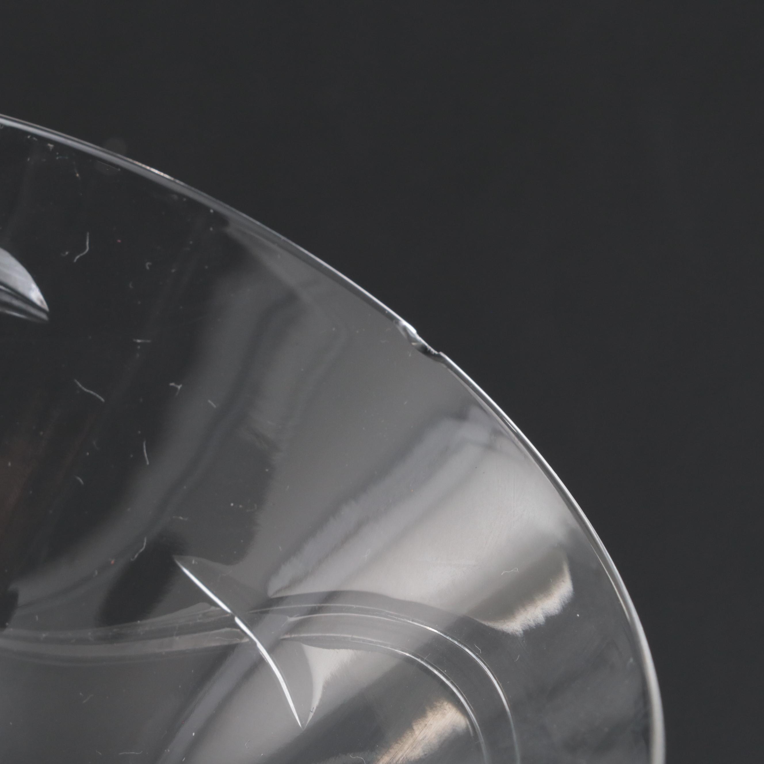 Tiffin-Franciscan "Lark" Crystal Stemware, Mid-20th Century