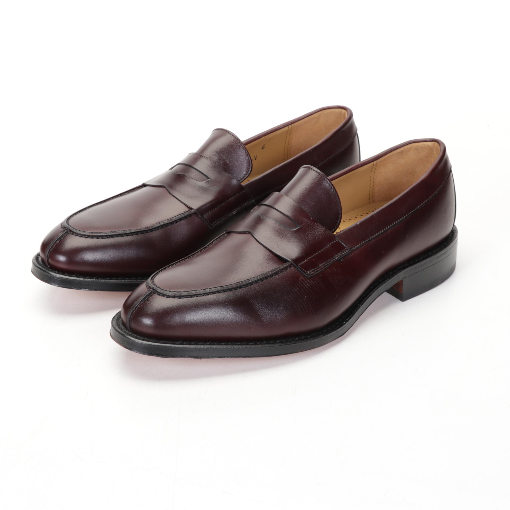 Five Pairs of Johnston and Murphy Men's Leather Shoes