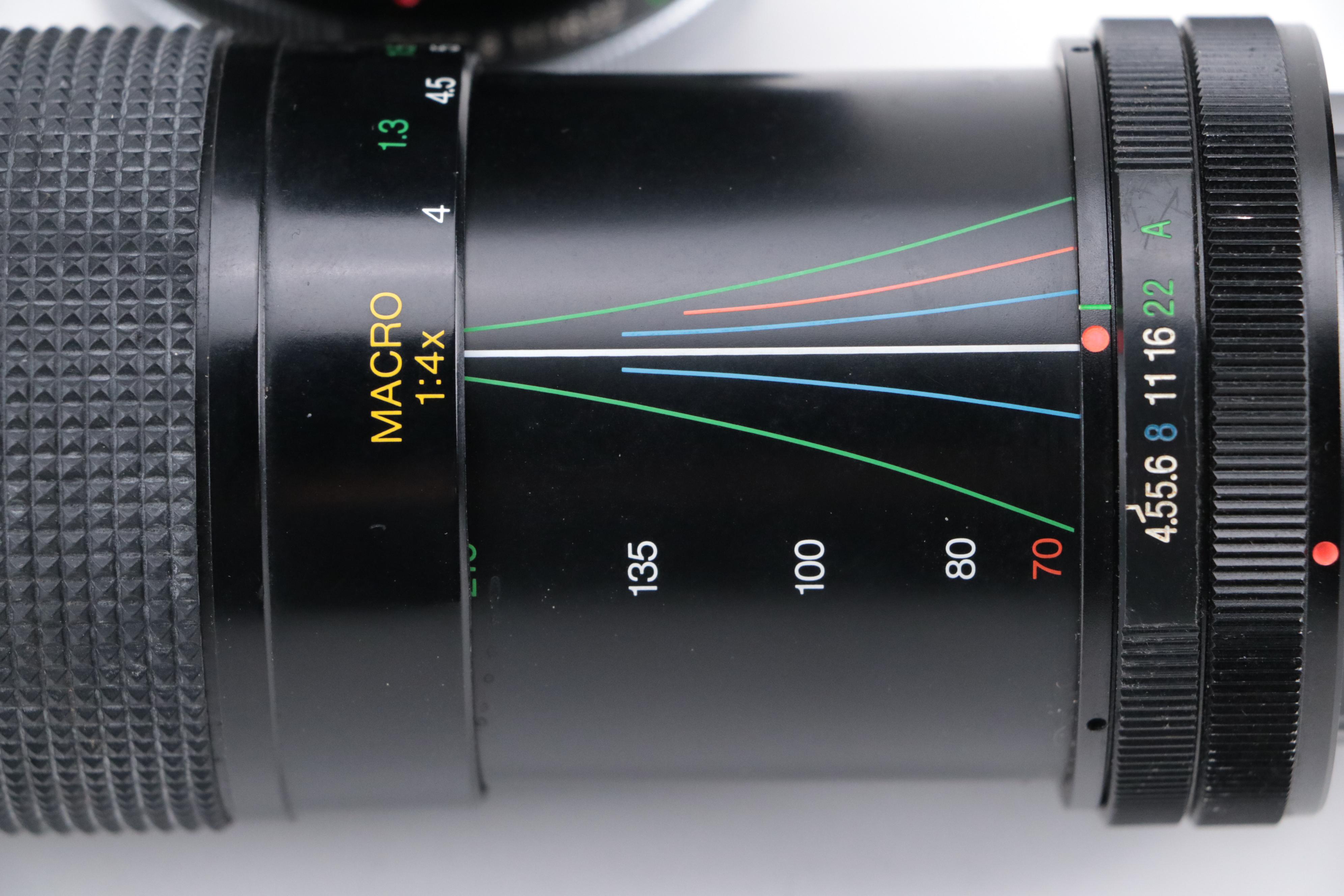 Vivitar Series 1 Macro Focus with Vivitar Zoom and Wide Angle Lenses