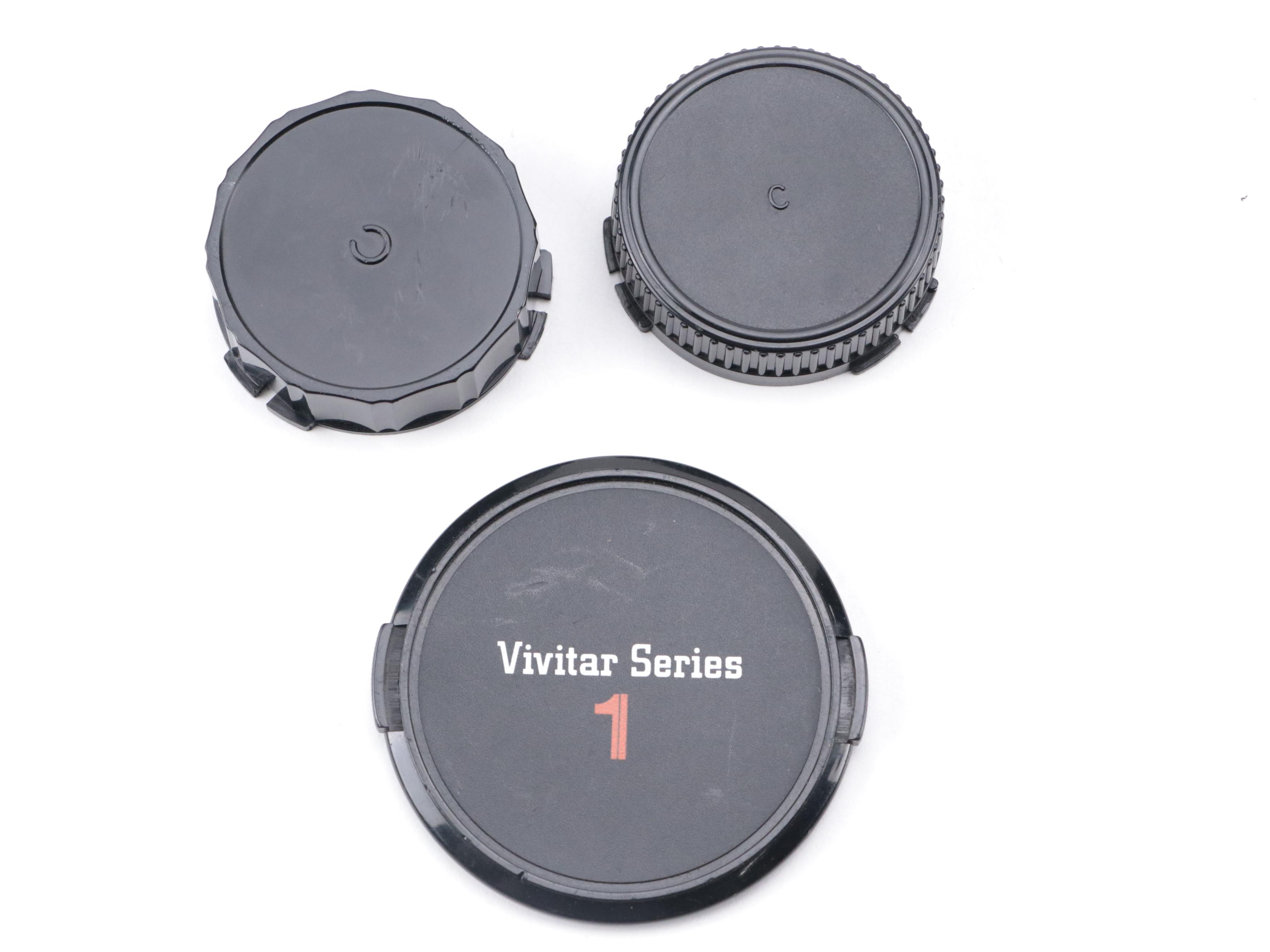 Vivitar Series 1 Macro Focus with Vivitar Zoom and Wide Angle Lenses