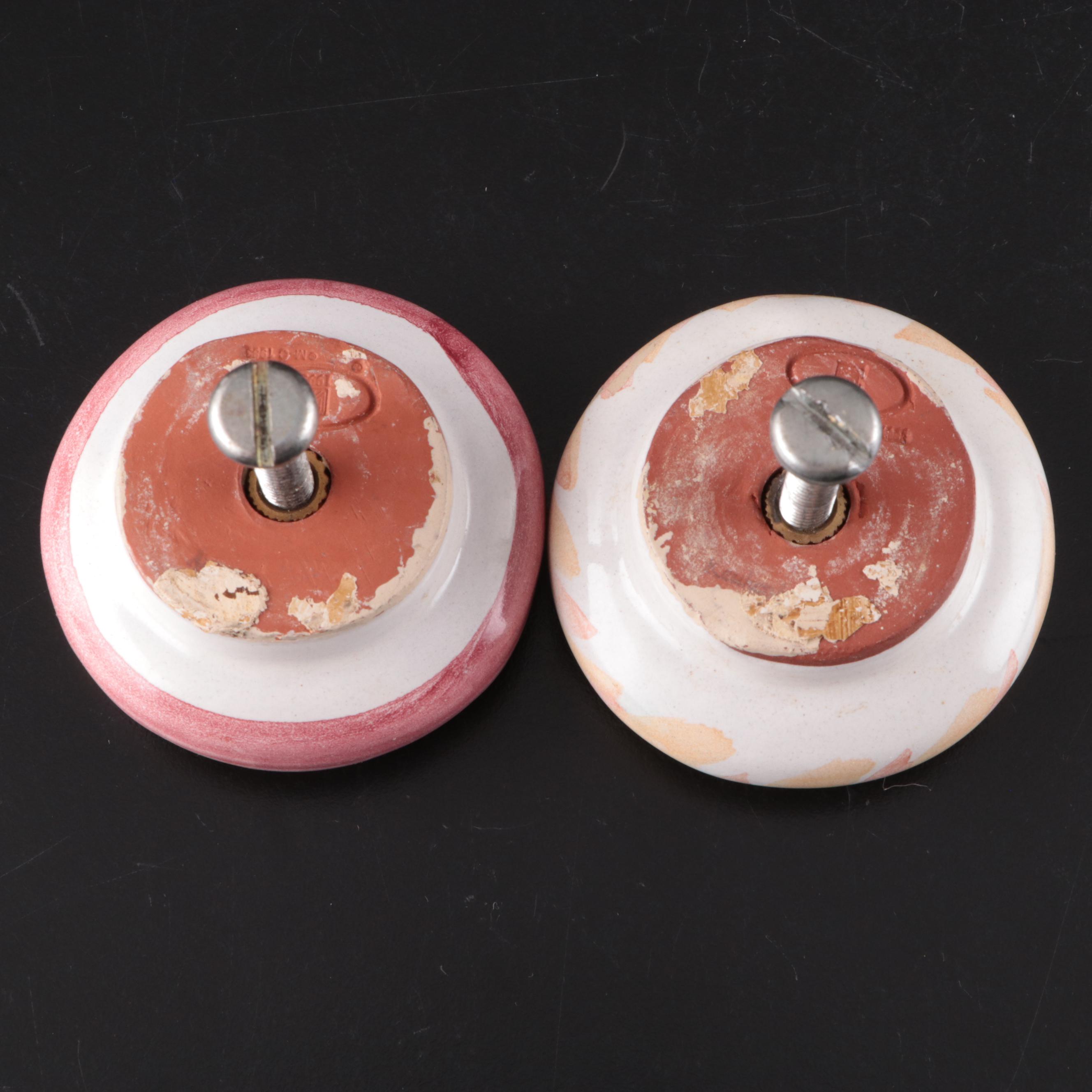 MacKenzie-Childs "Keukenhof", "King Ferry", and Other Ceramic Knobs