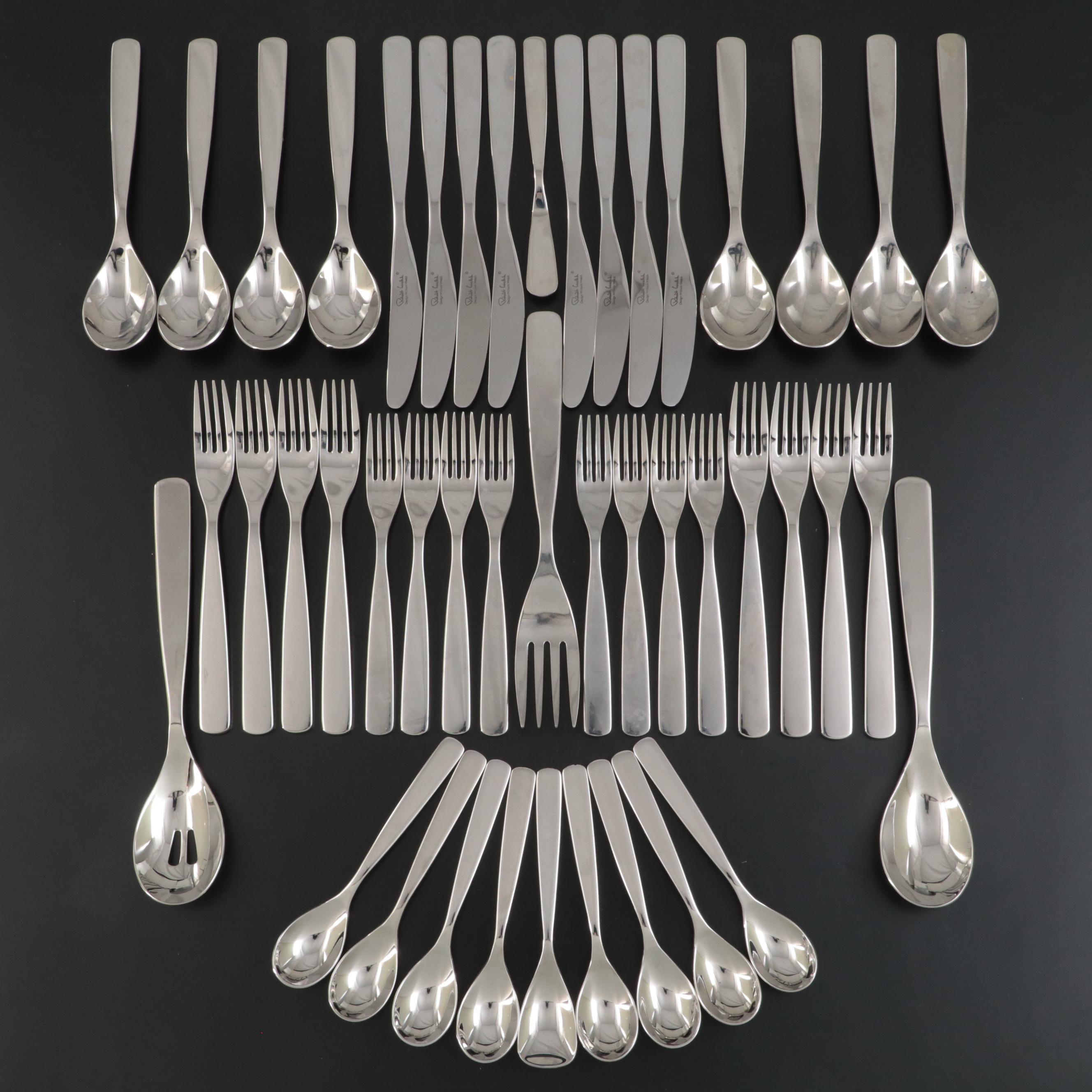 Robert Welch "Mercury" Stainless Flatware in an Expandable Tray