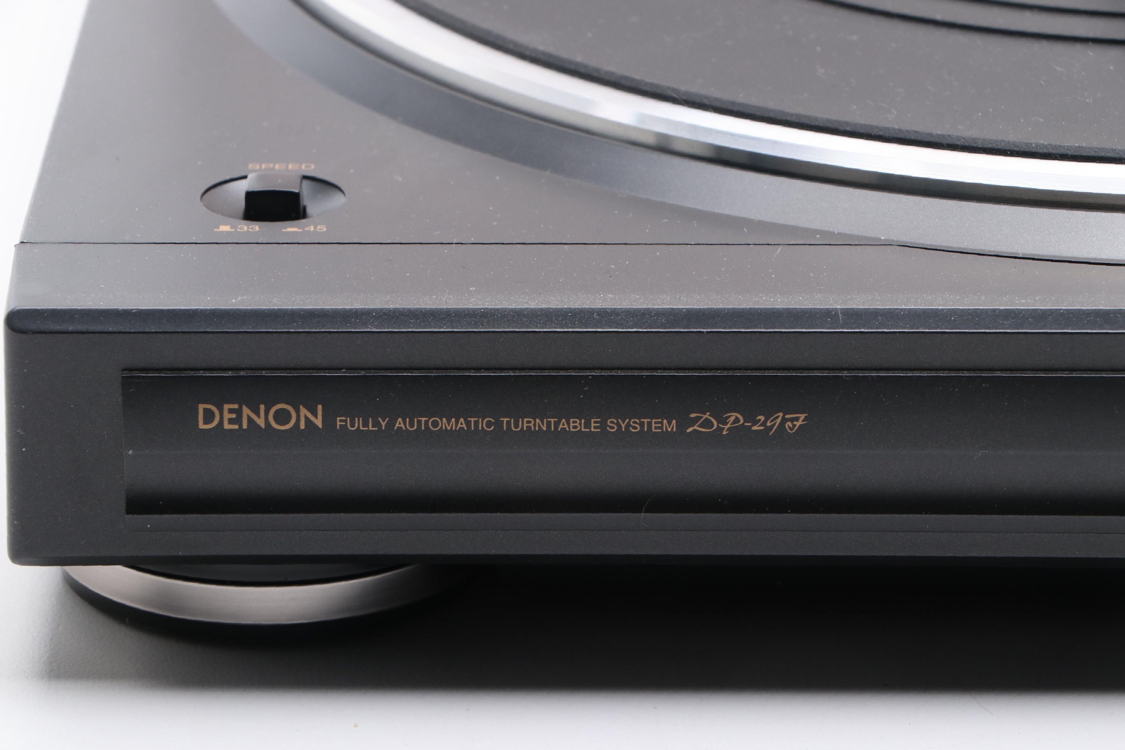 Denon Model DP-29F Automatic Turntable