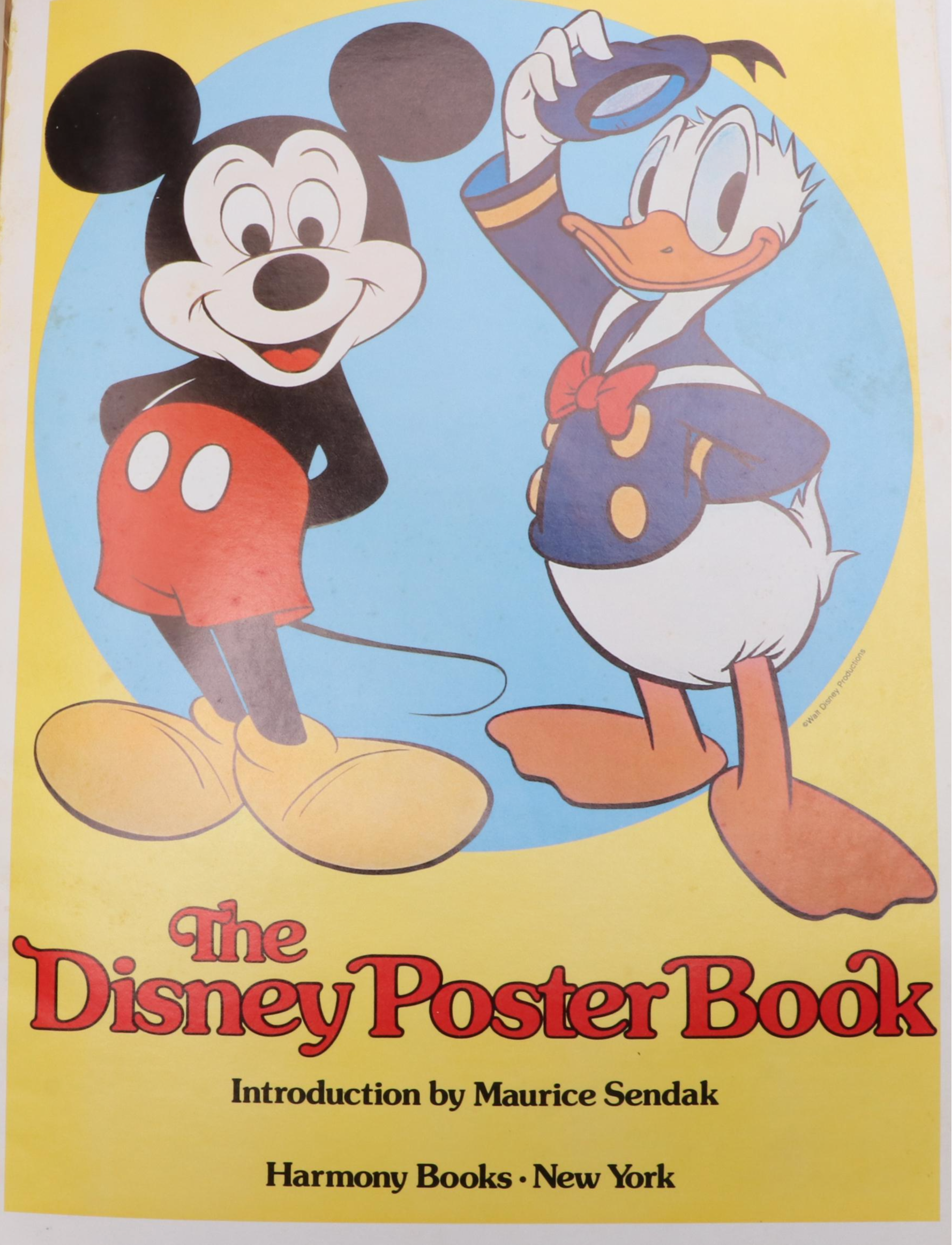 "The Disney Poster Book by Maurice Sendak and More Disney Books