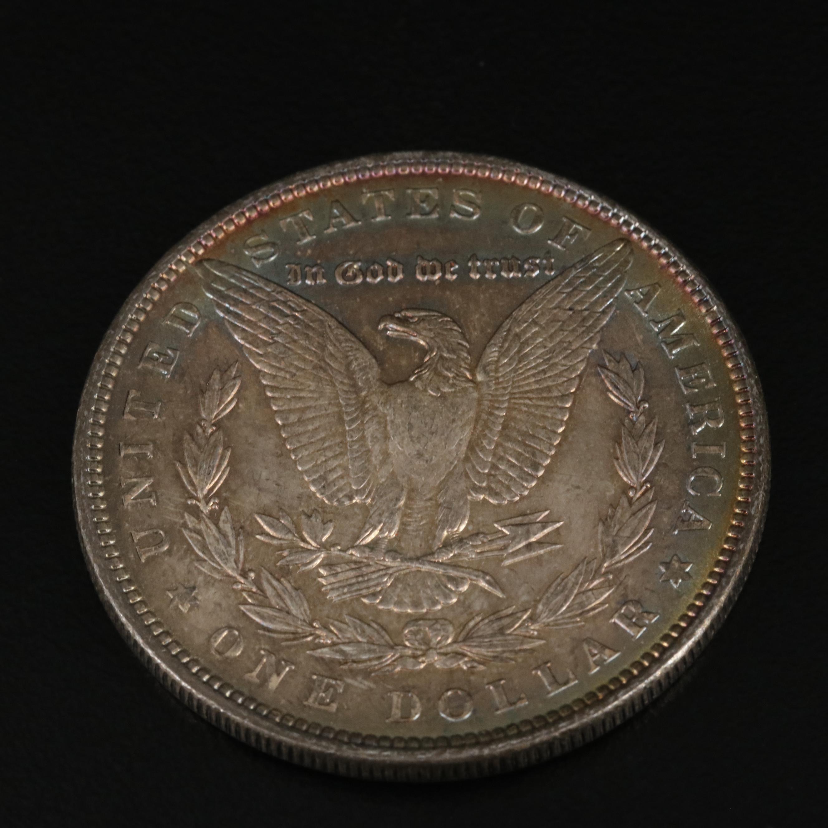 1886 and 1887 Uncirculated Morgan Silver Dollars