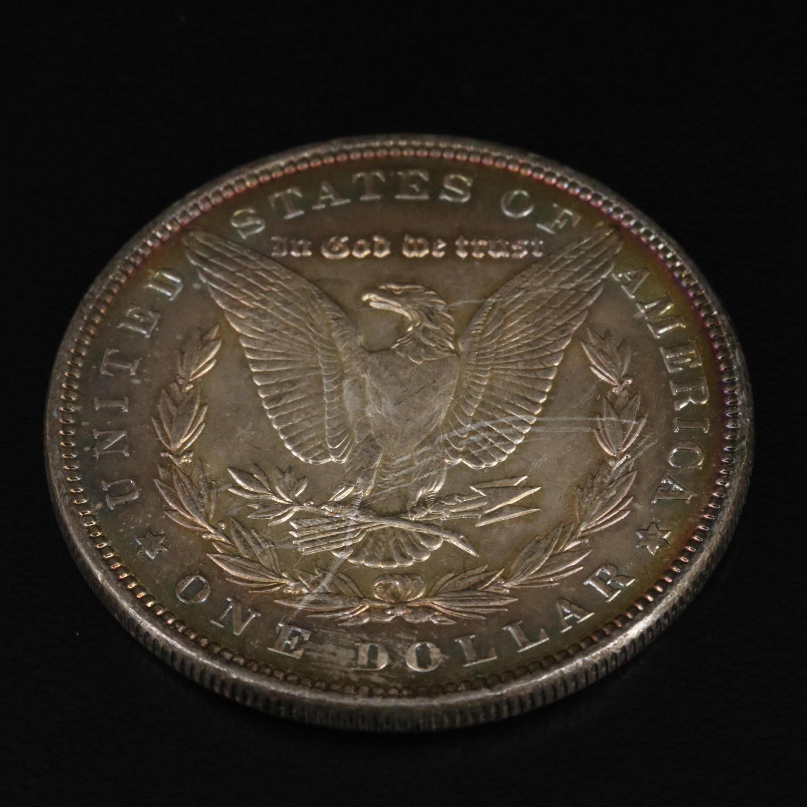 1886 and 1887 Uncirculated Morgan Silver Dollars