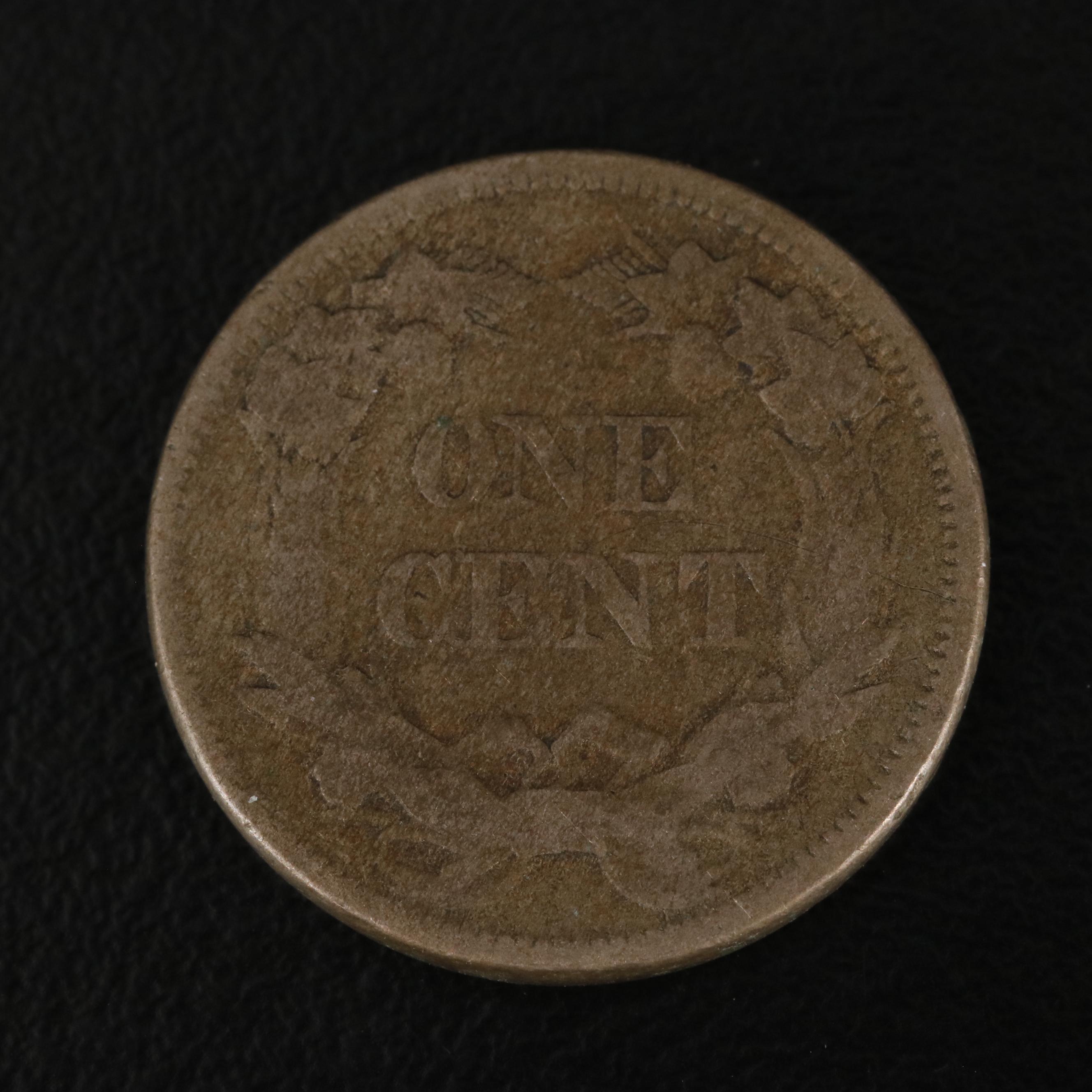 Four Flying Eagle Cents