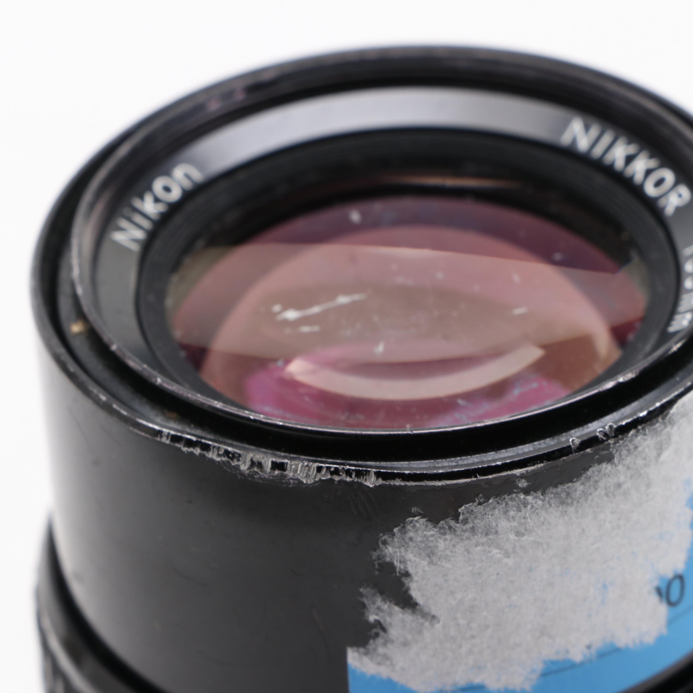 Nikon Nikkormat 35mm Cameras with Nikkor Lenses