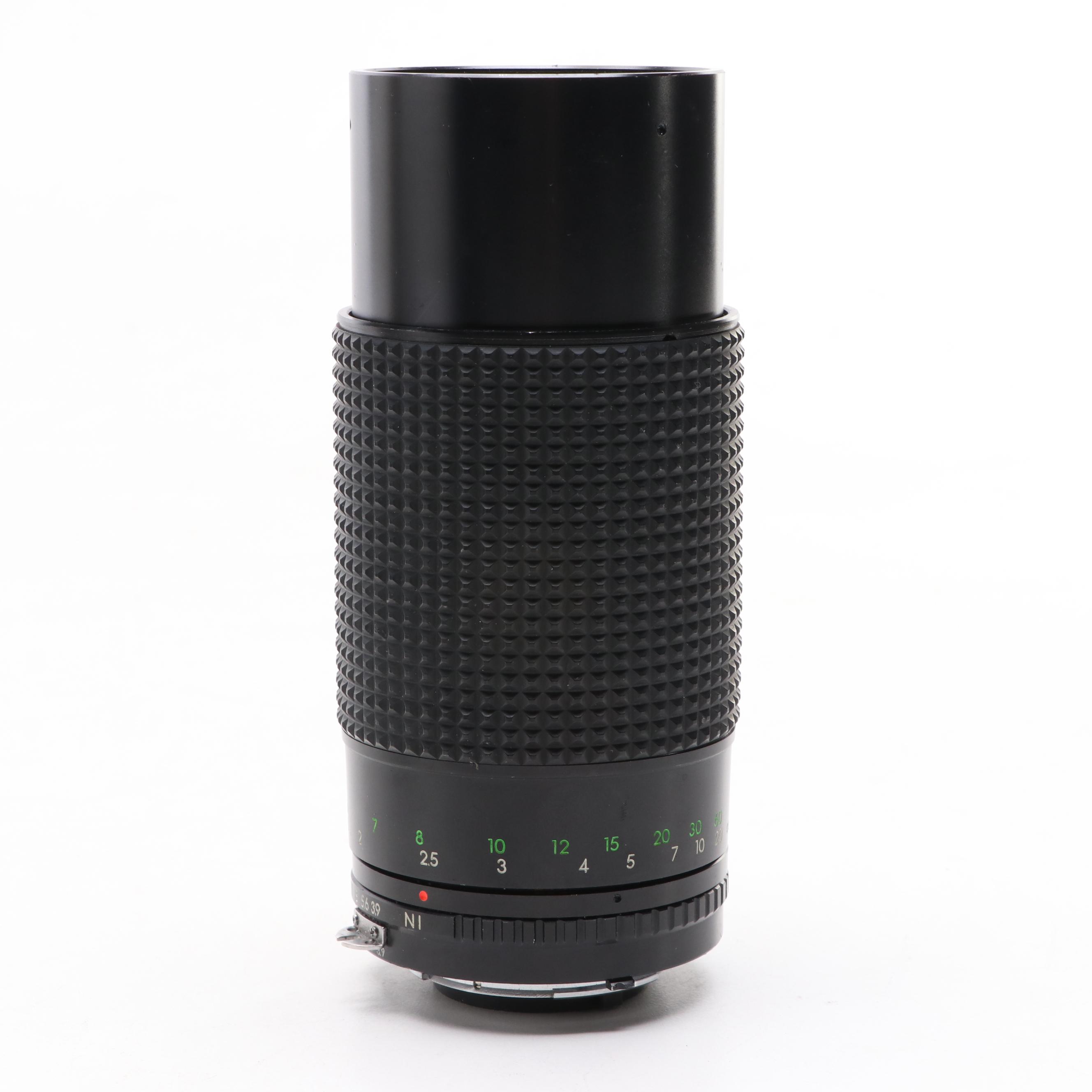 Nikon Nikkormat 35mm Cameras with Nikkor Lenses