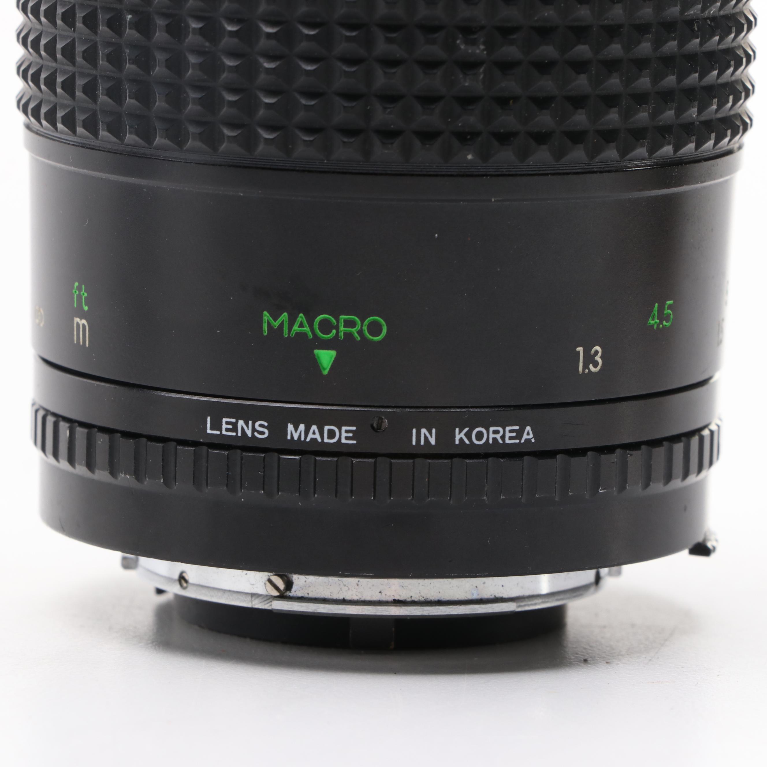 Nikon Nikkormat 35mm Cameras with Nikkor Lenses