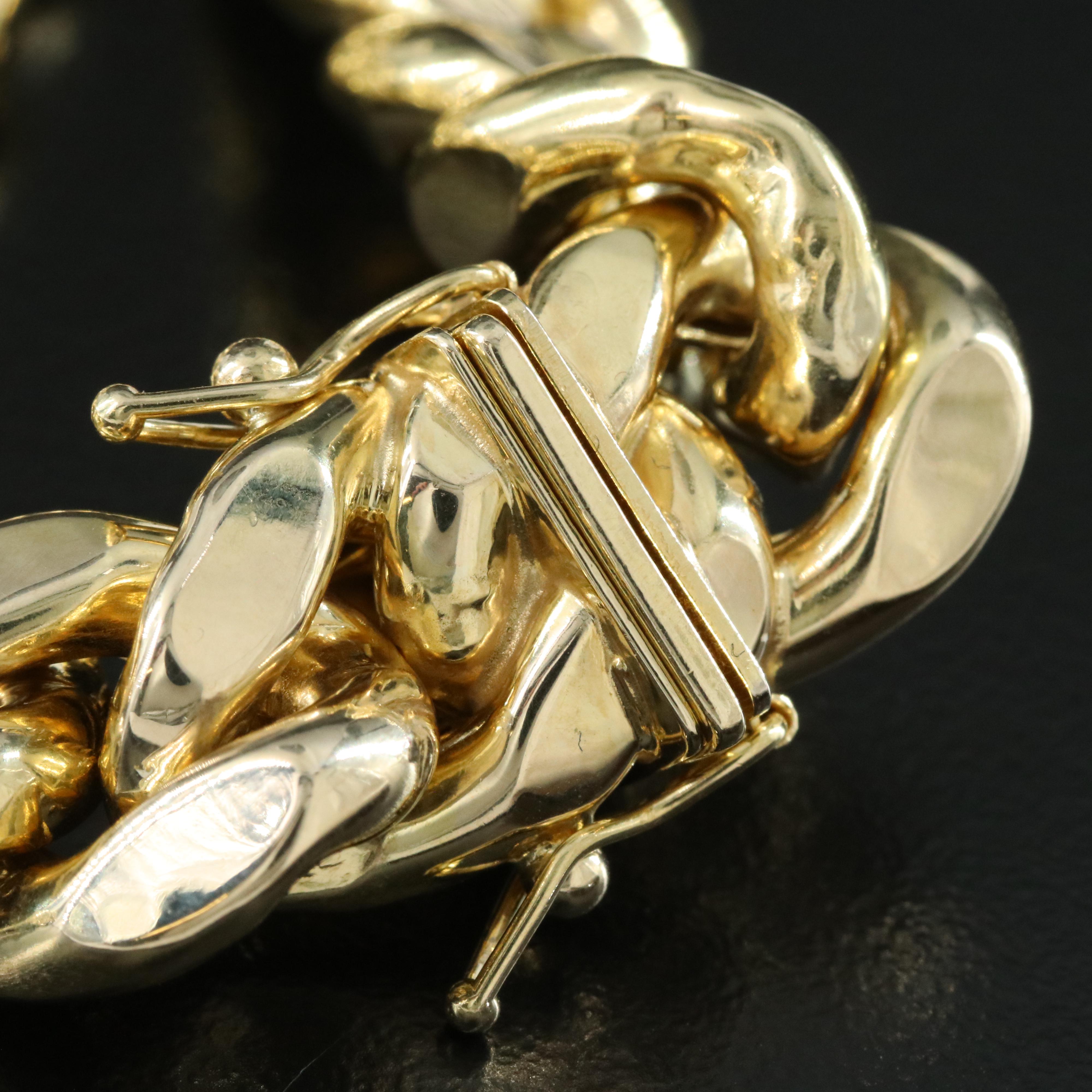 10K Curb Link Chain Necklace