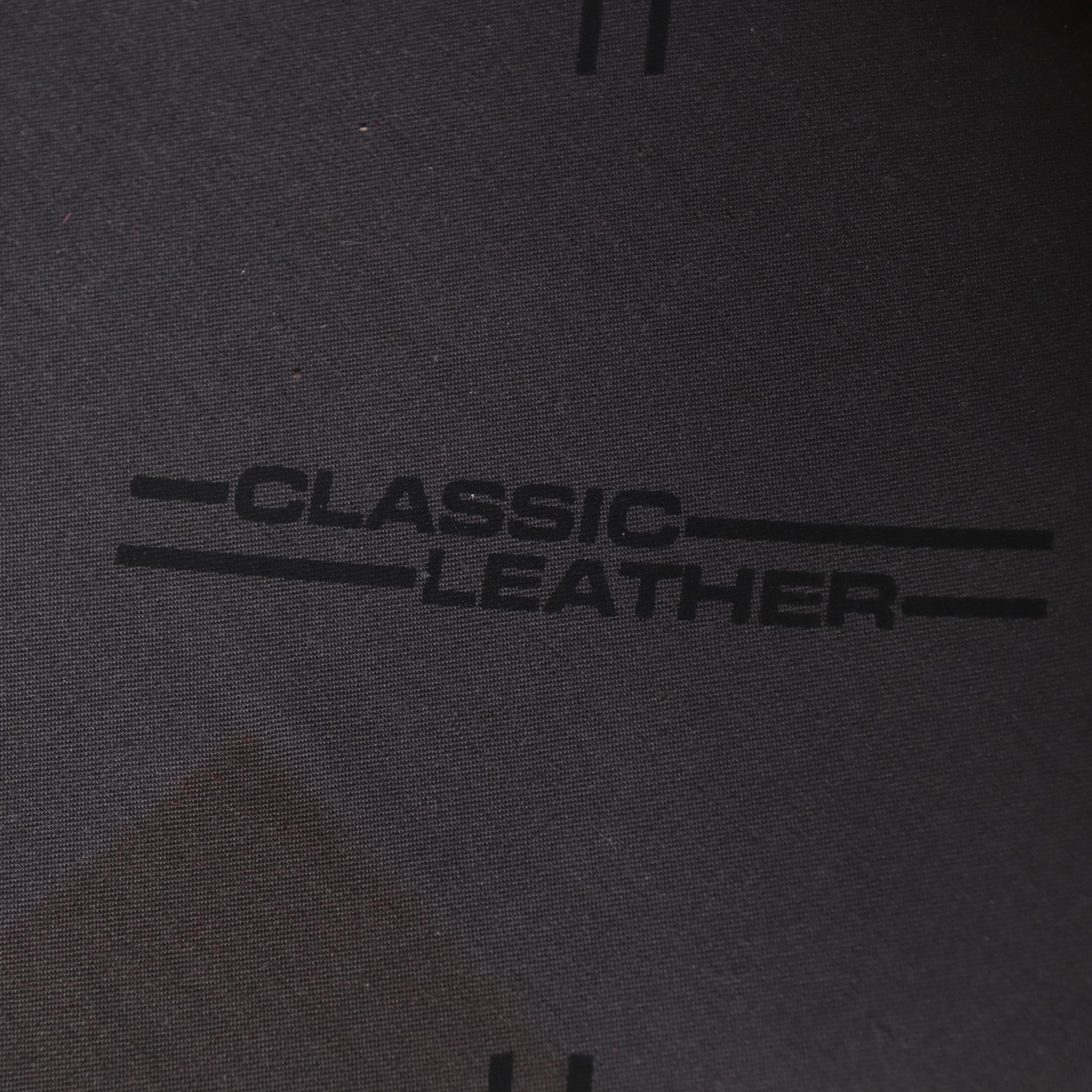 Classic Leather Inc. Mahogany and Leather Easy Armchair