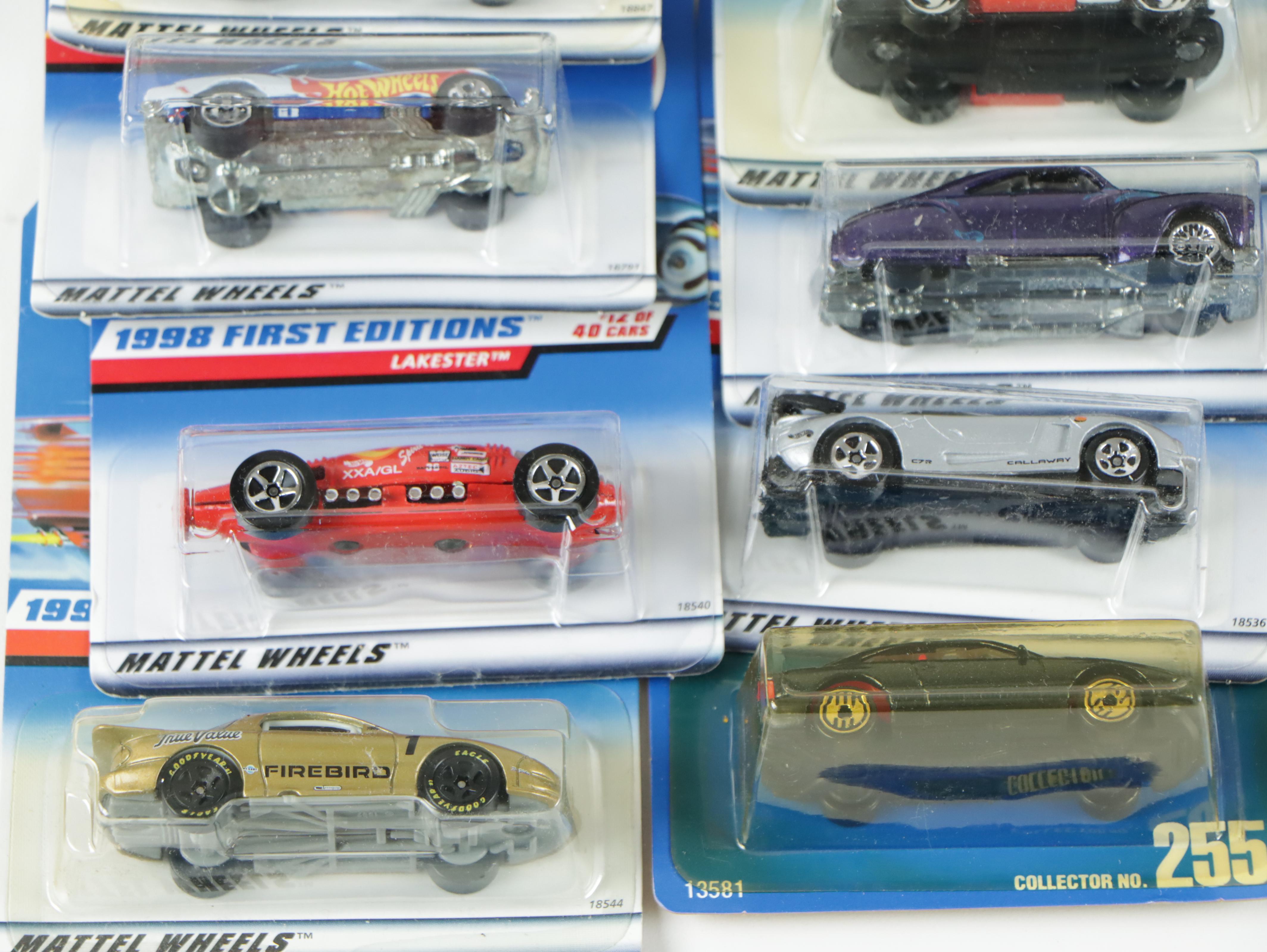 Mattel Hot Wheels 1998 First Editions and Other Hot Wheels Toy Cars