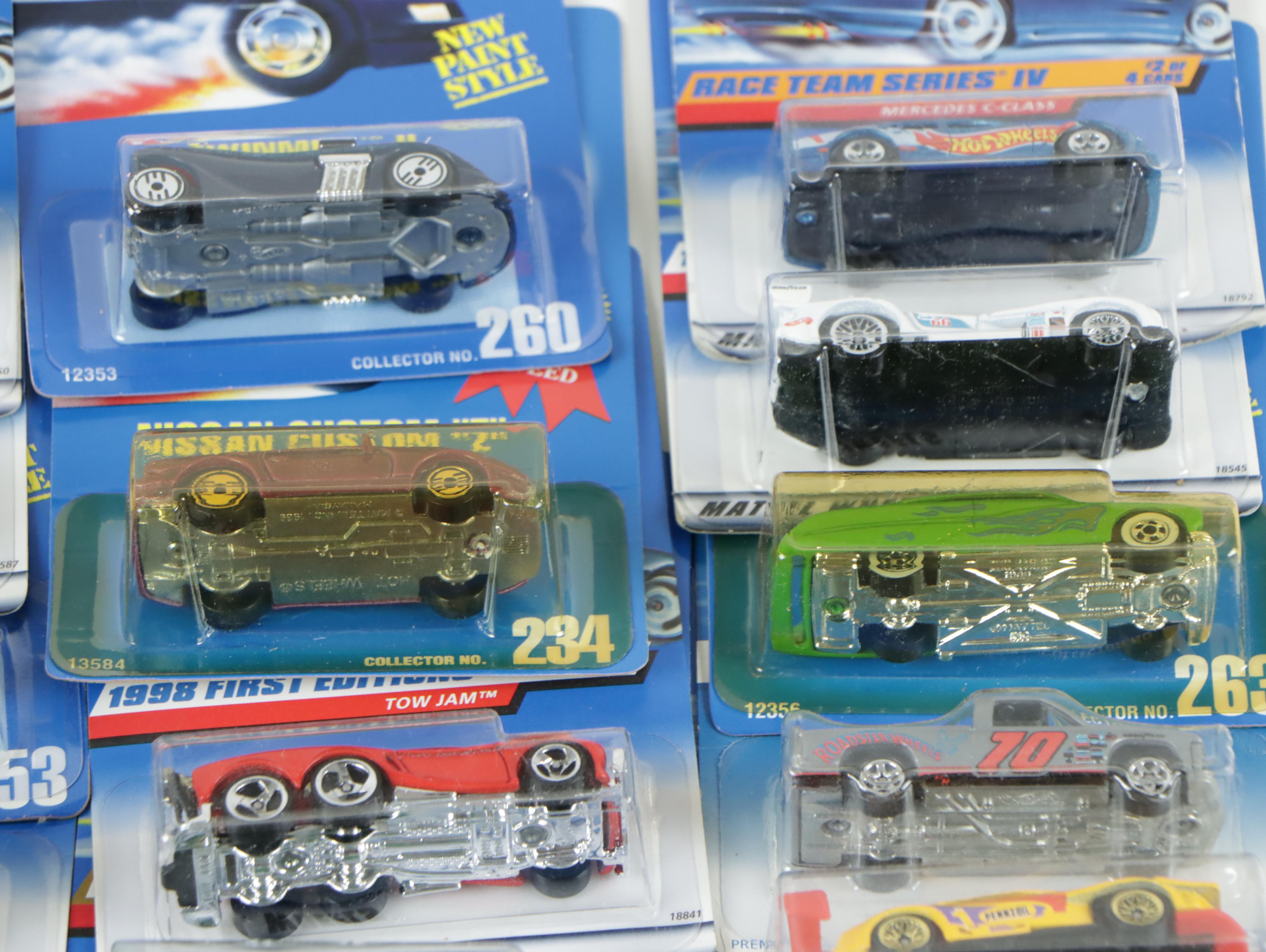 Mattel Hot Wheels 1998 First Editions and Other Hot Wheels Toy Cars