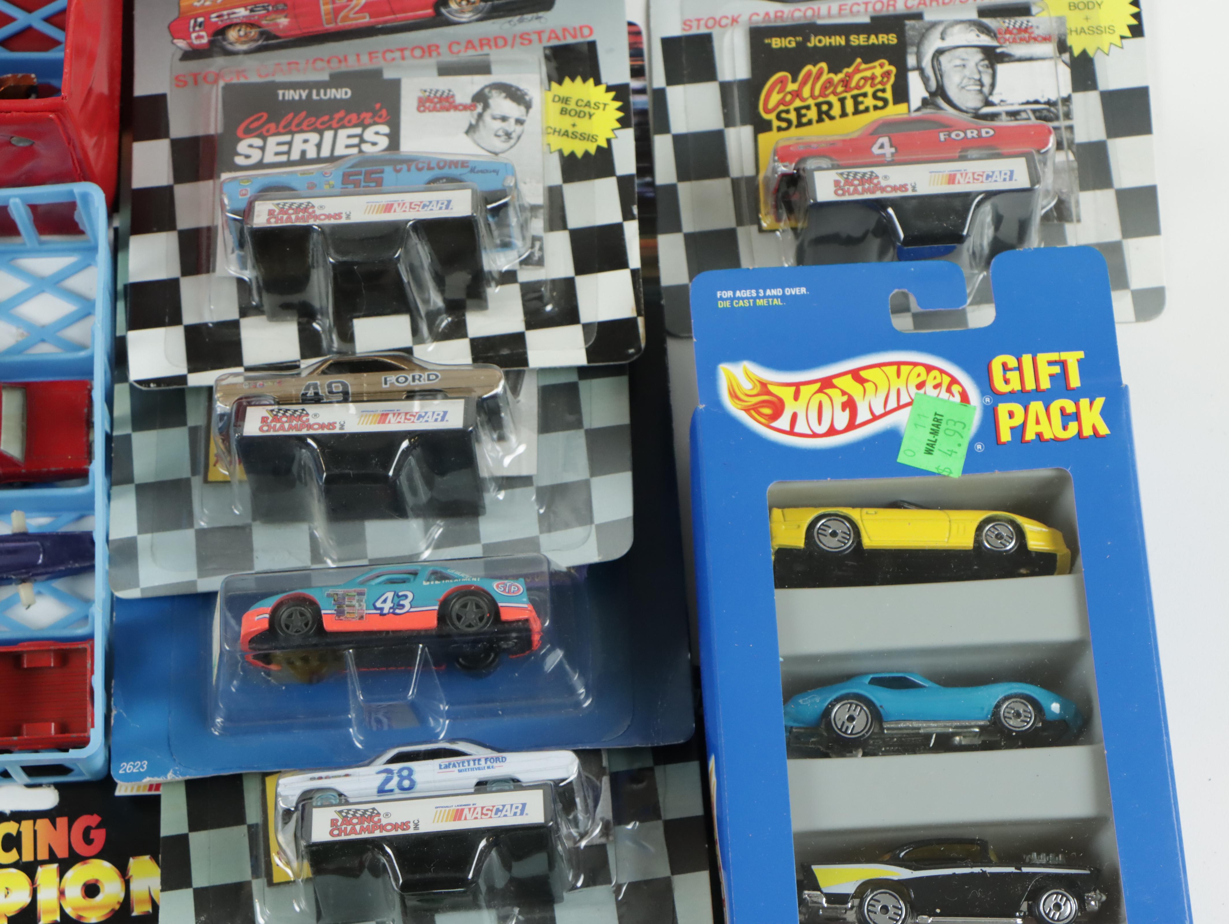 Racing Champions and Hot Wheels Toy Cars and Accessories