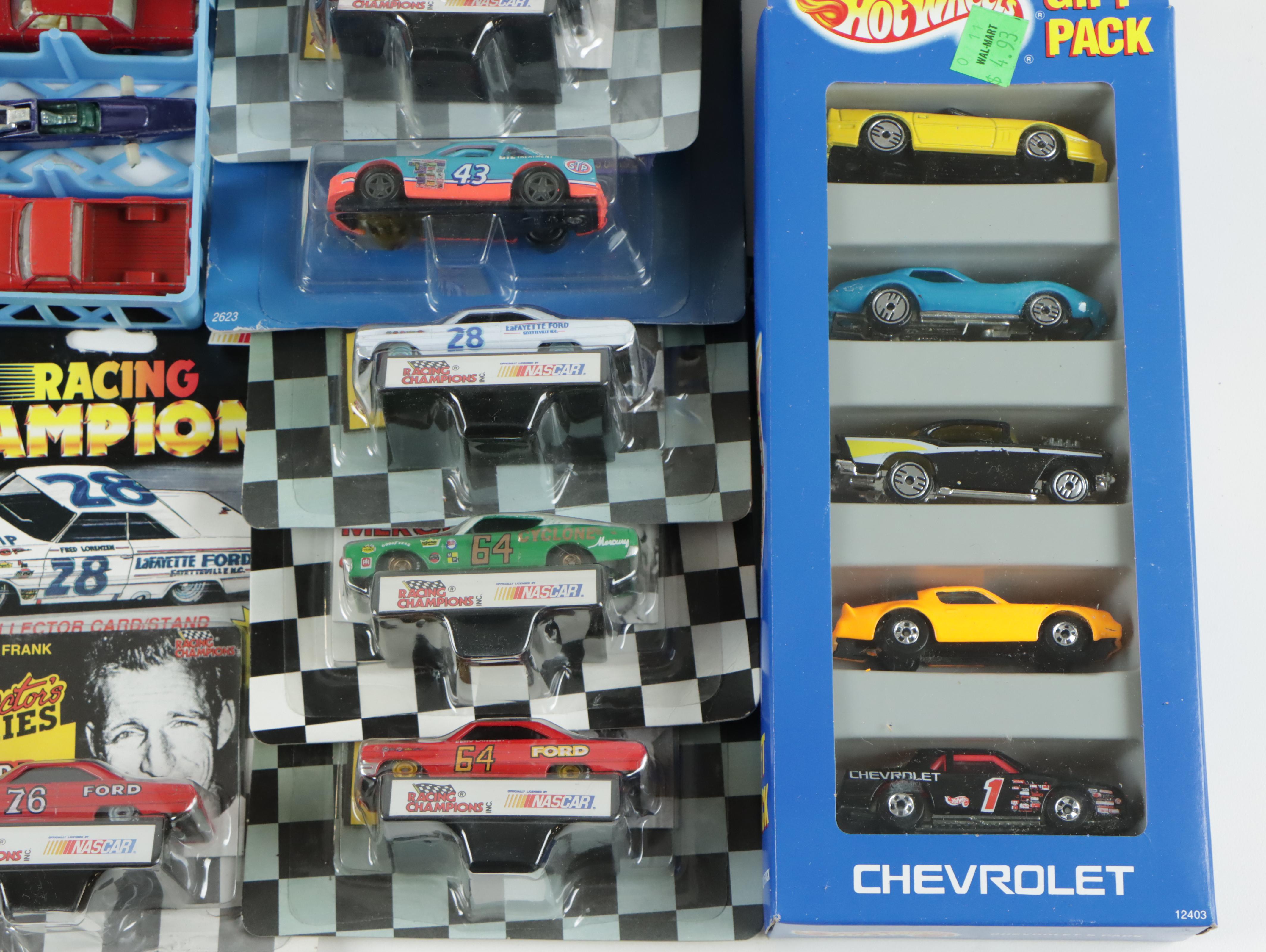 Racing Champions and Hot Wheels Toy Cars and Accessories