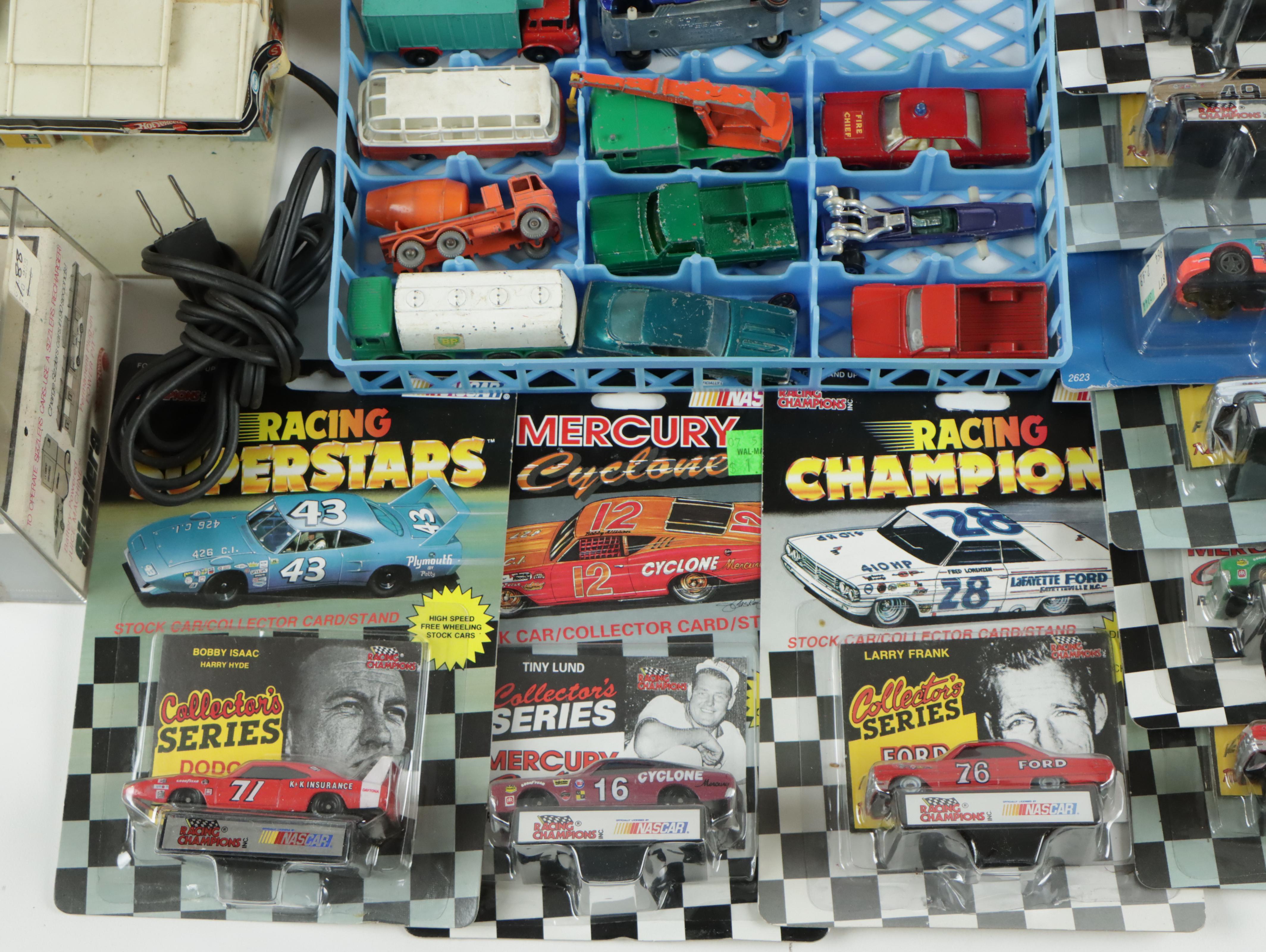 Racing Champions and Hot Wheels Toy Cars and Accessories