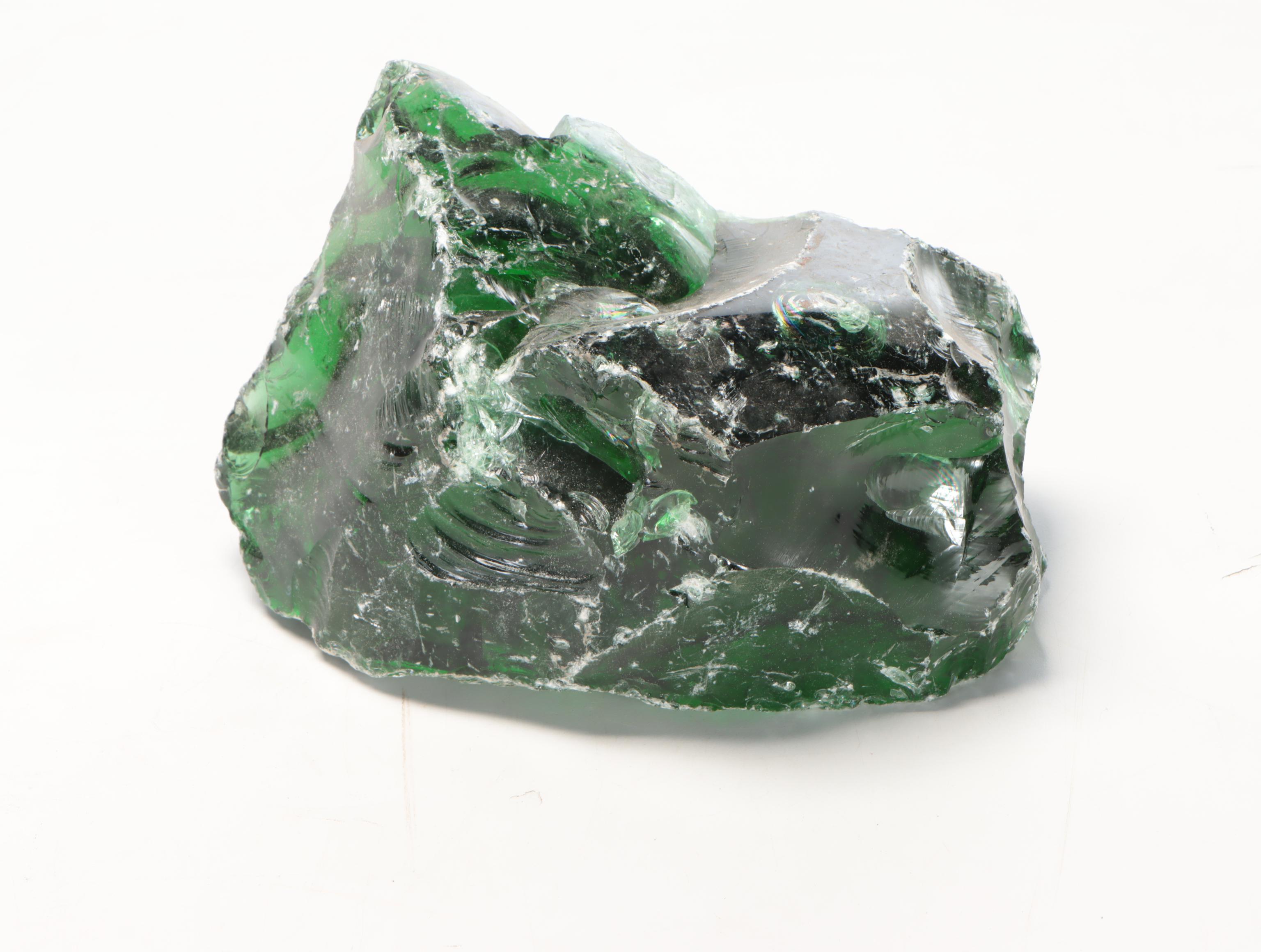 Raw Obsidian and Glass Specimens